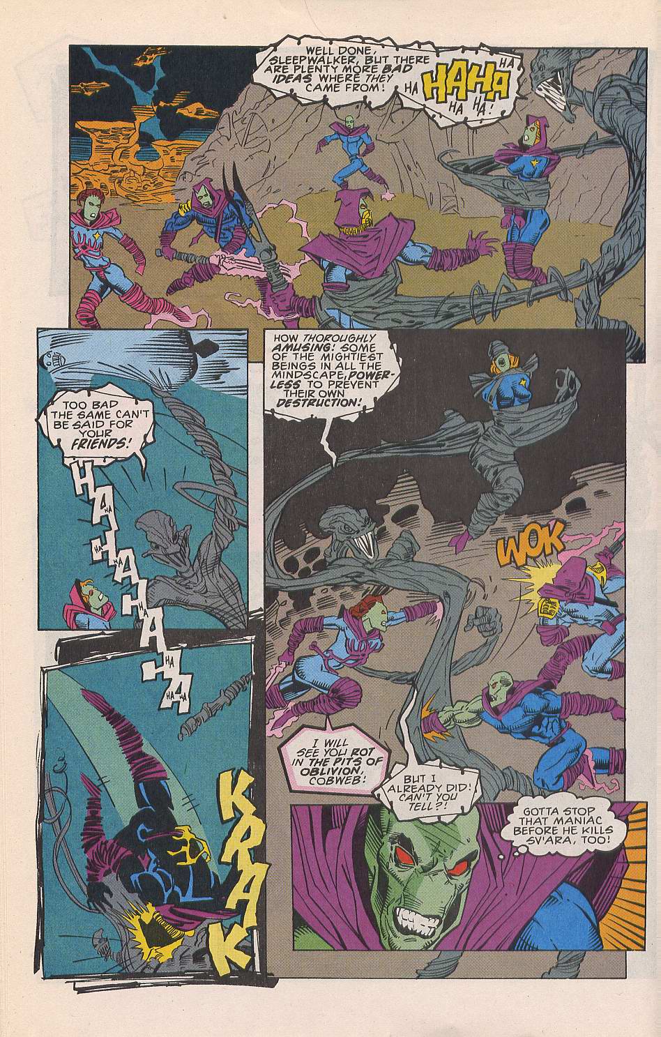 Read online Sleepwalker comic -  Issue #23 - 17