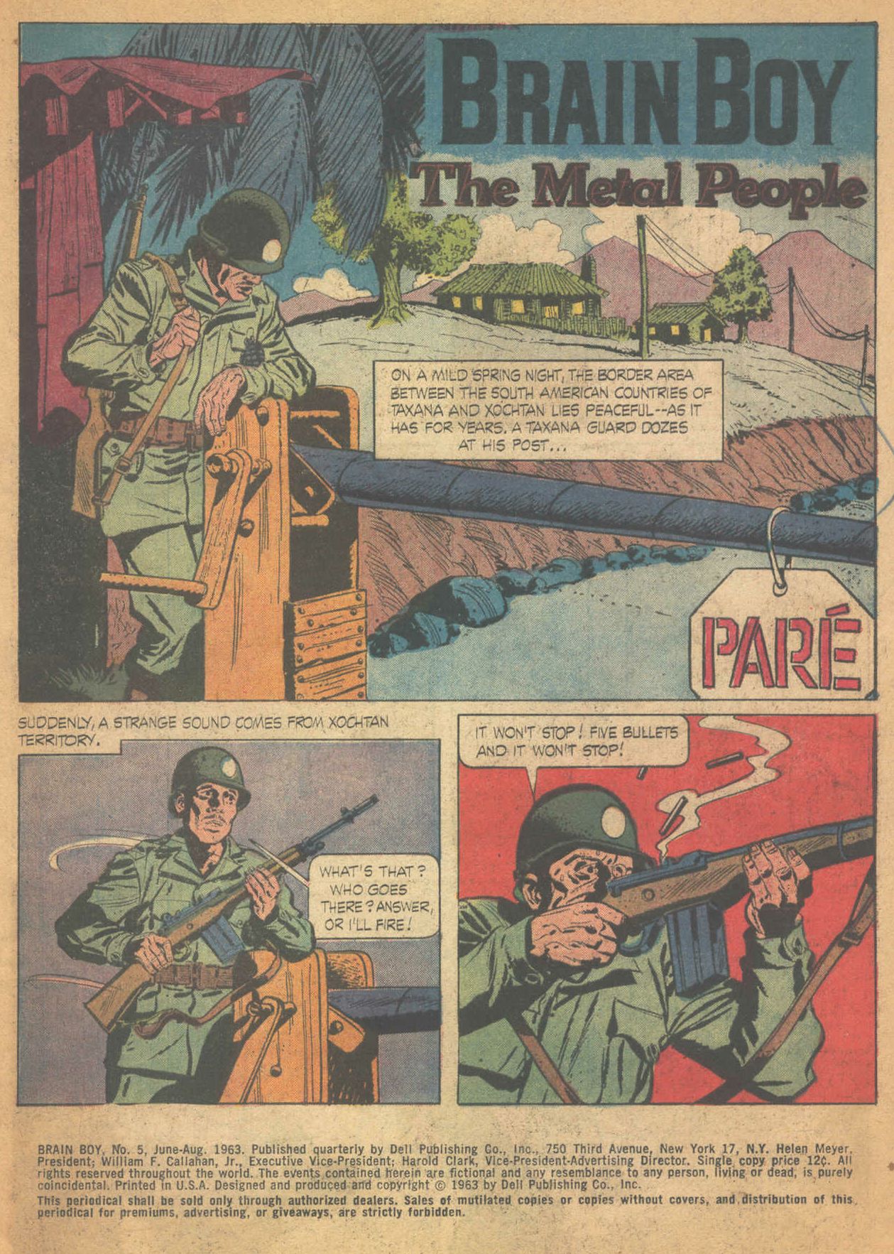 Read online Brain Boy (1962) comic -  Issue #5 - 3