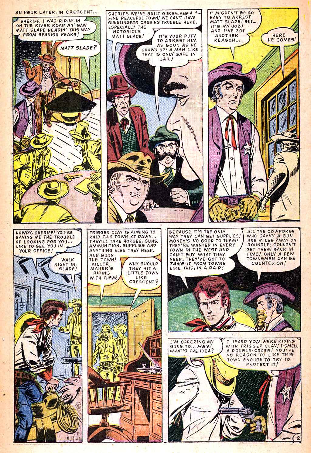 Read online Matt Slade, Gunfighter comic -  Issue #4 - 11