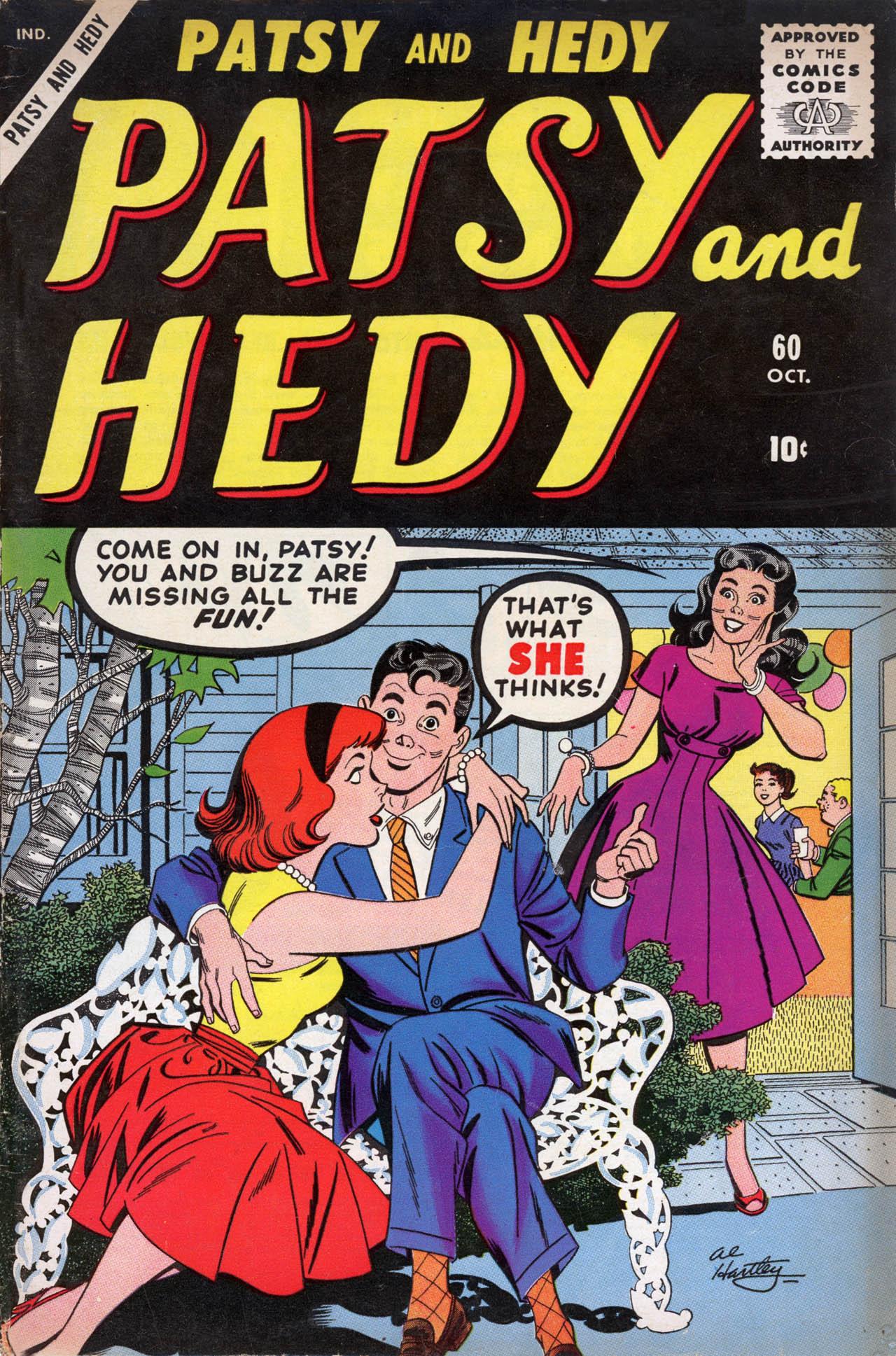 Read online Patsy and Hedy comic -  Issue #60 - 1