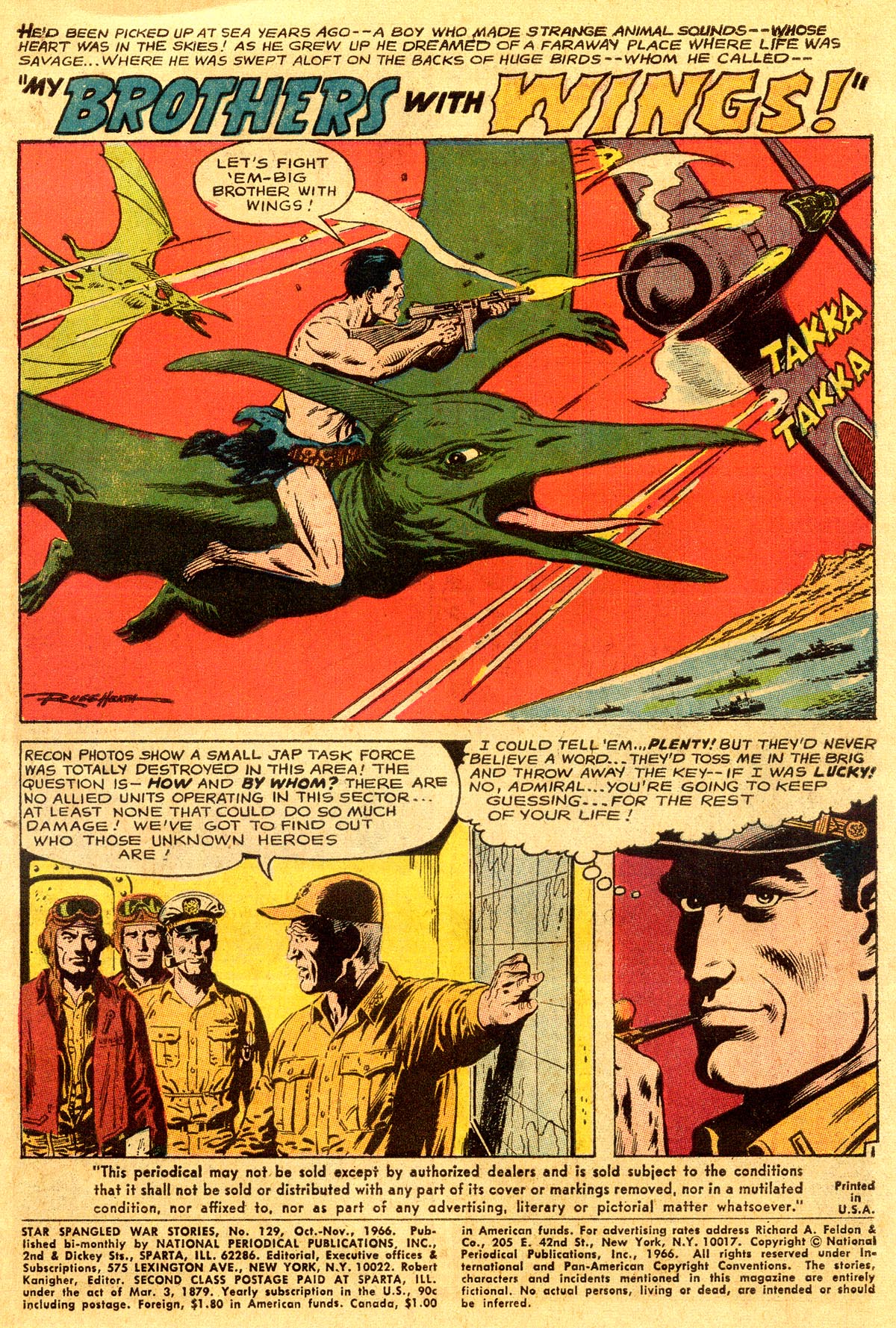 Read online Star Spangled War Stories (1952) comic -  Issue #129 - 3