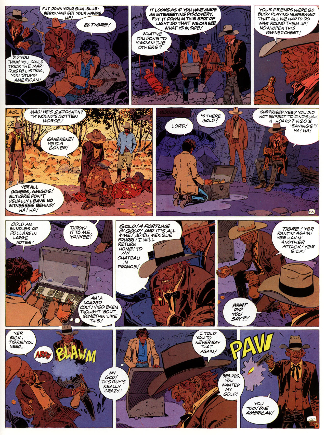 Read online Epic Graphic Novel: Blueberry comic -  Issue #5 - 49