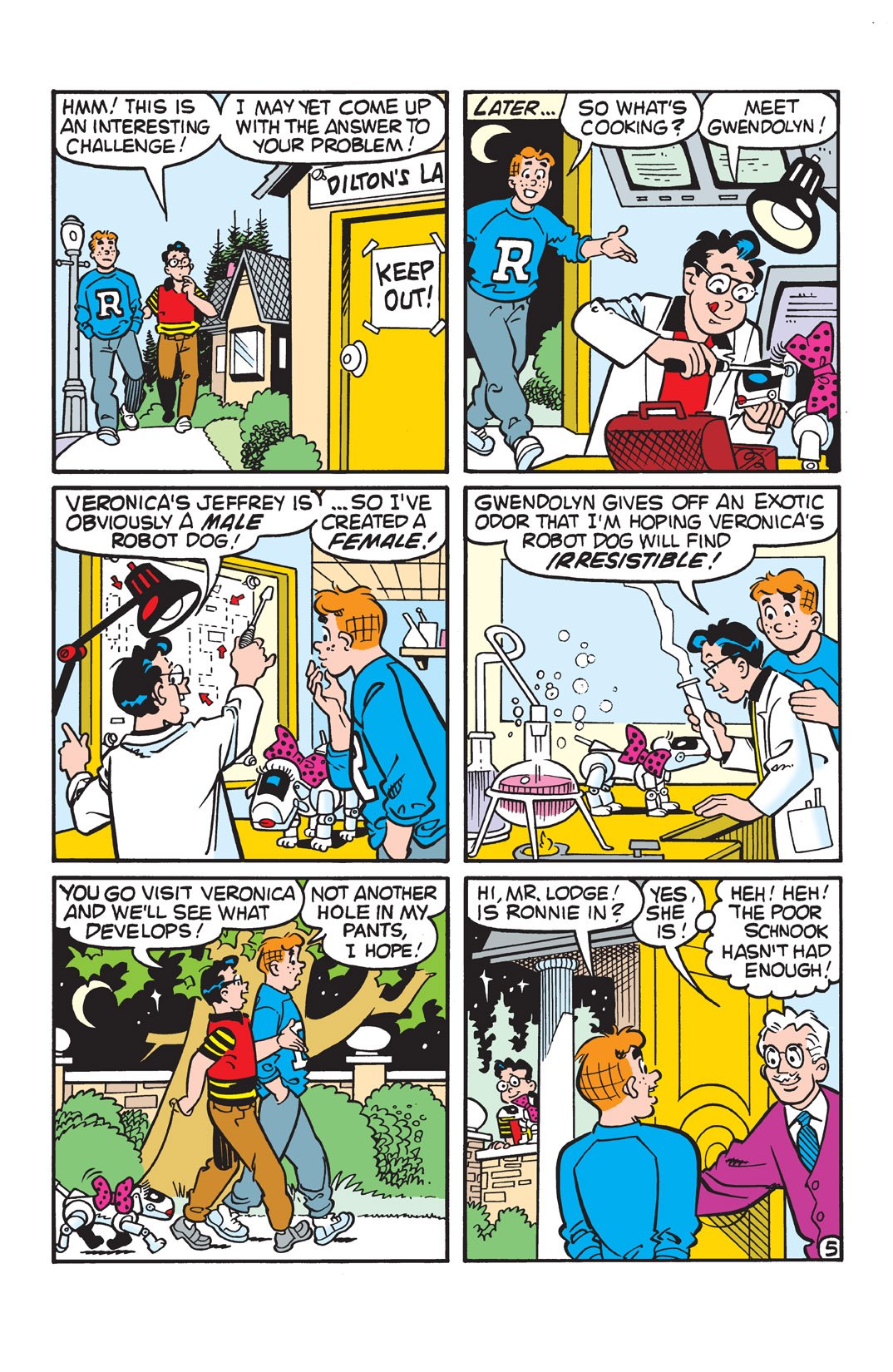 Read online Archie (1960) comic -  Issue #497 - 6