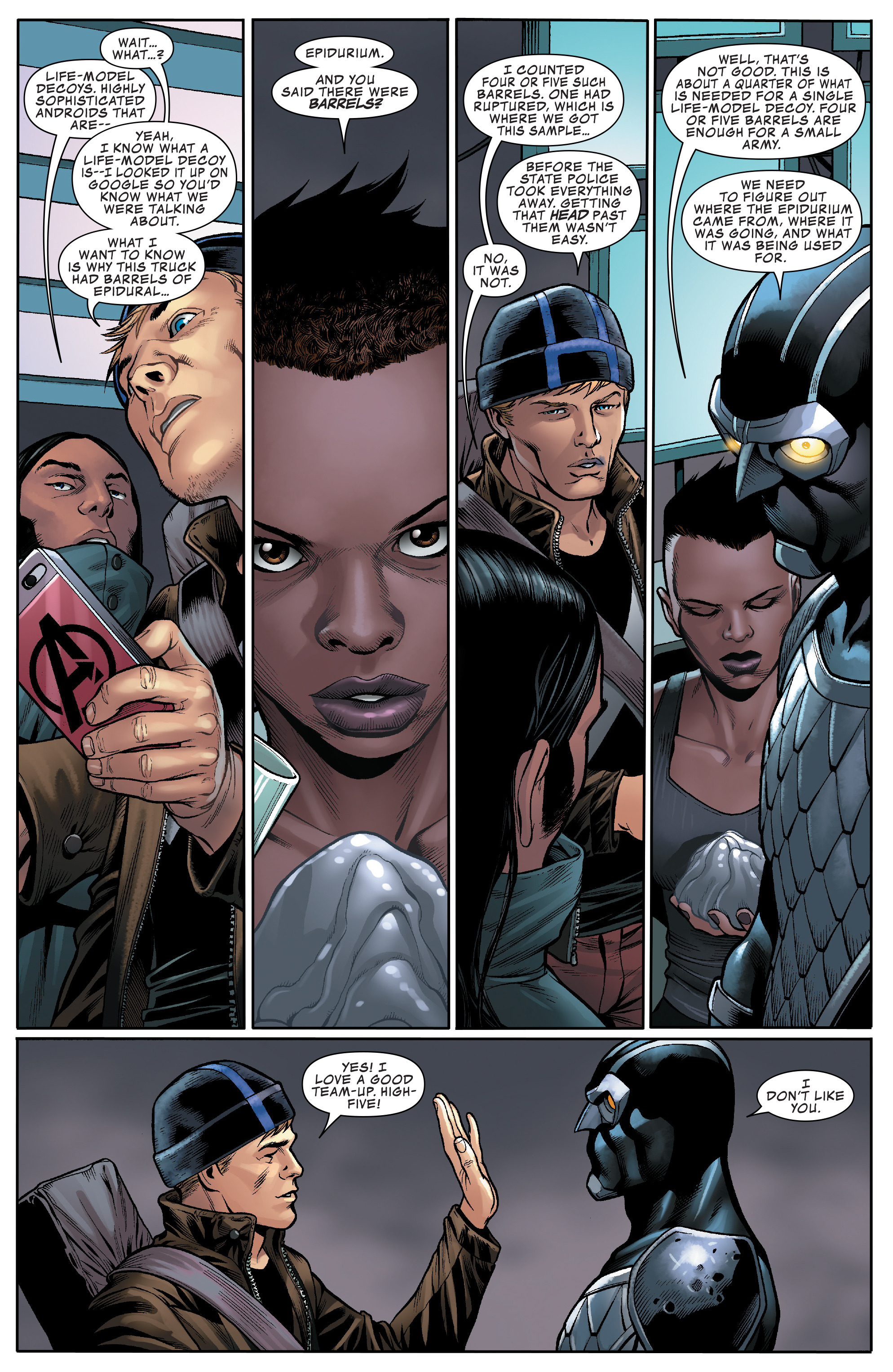 Read online Occupy Avengers comic -  Issue #3 - 13