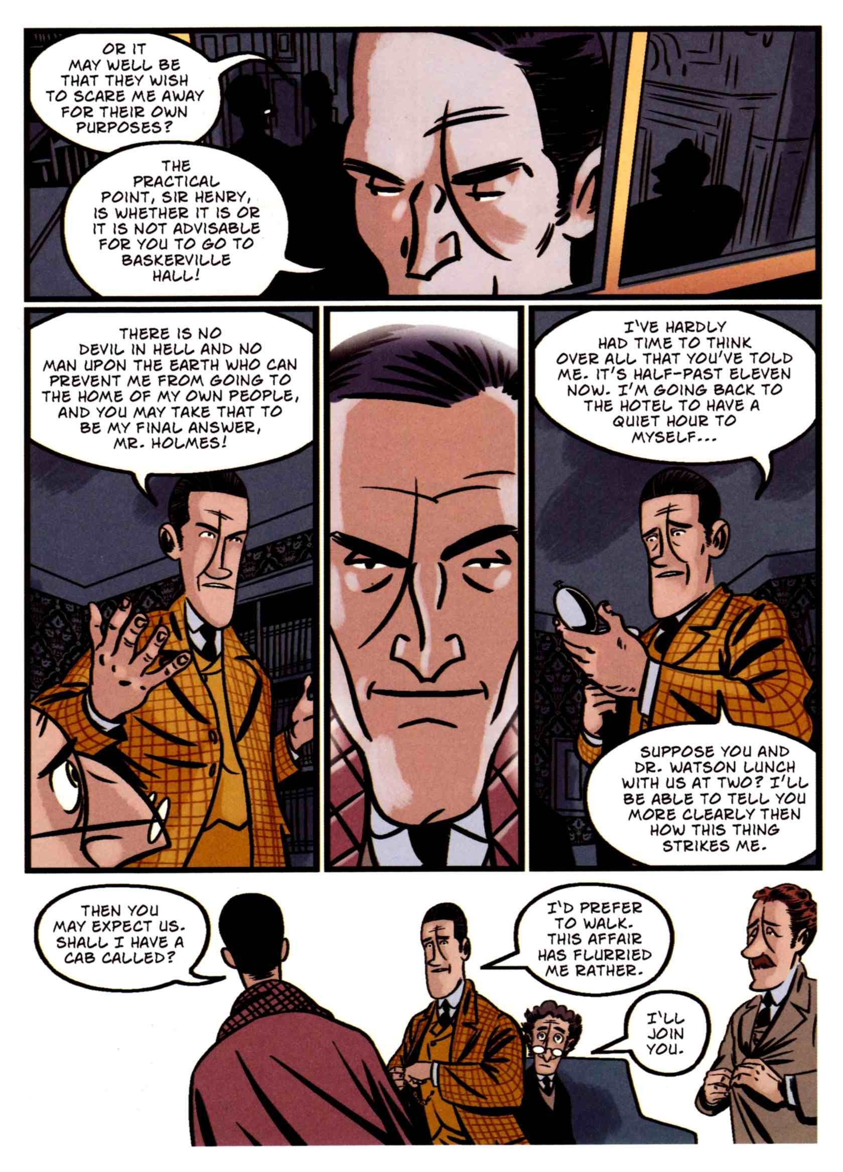 Read online The Hound of the Baskervilles (2009) comic -  Issue # TPB - 37