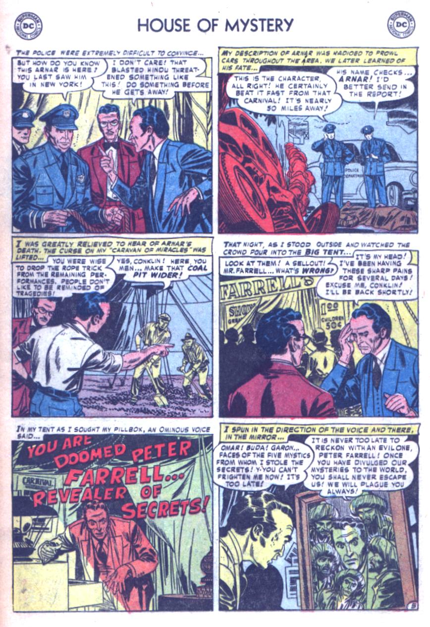 Read online House of Mystery (1951) comic -  Issue #5 - 16