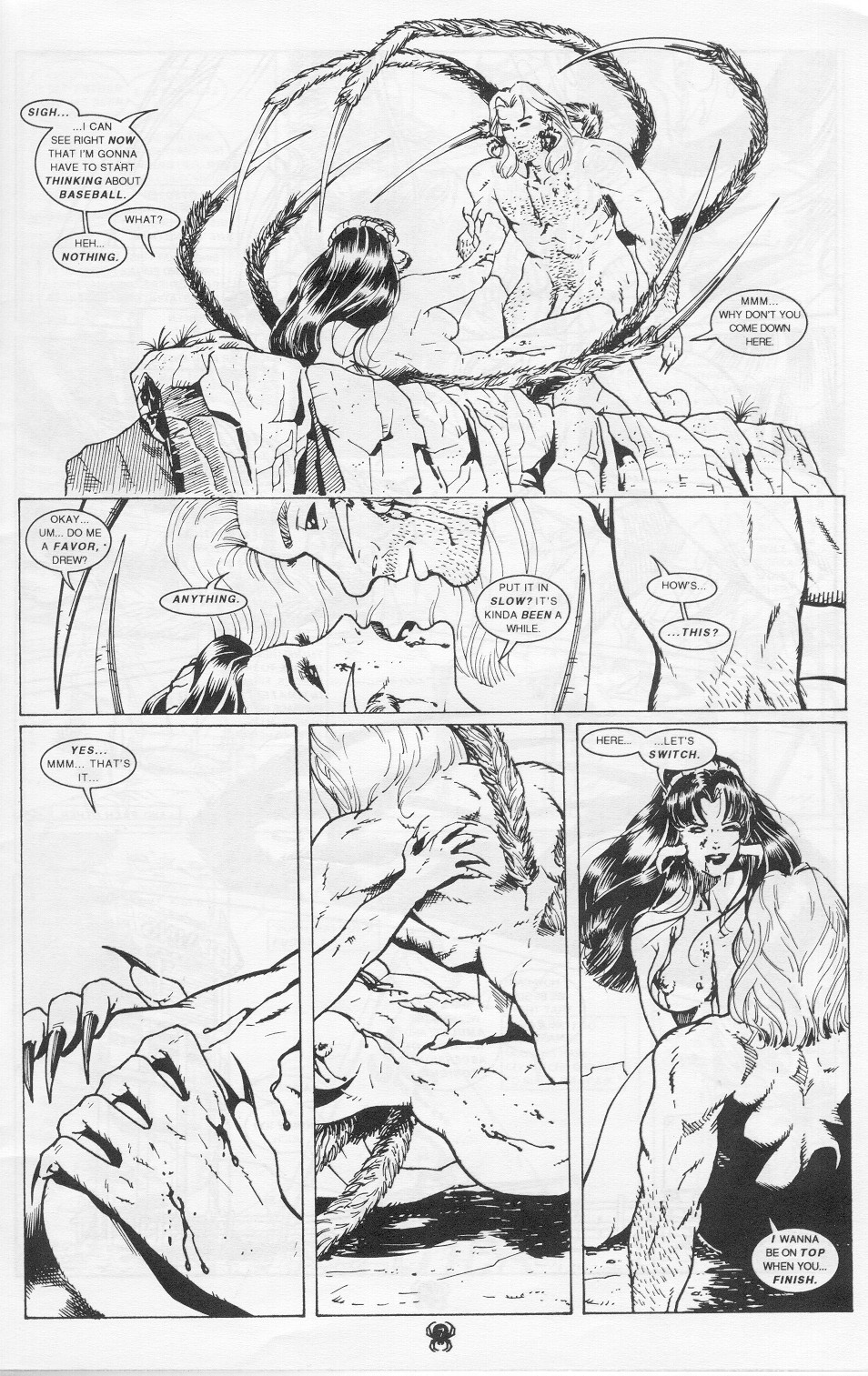 Read online Fangs of the Widow comic -  Issue #8 - 9