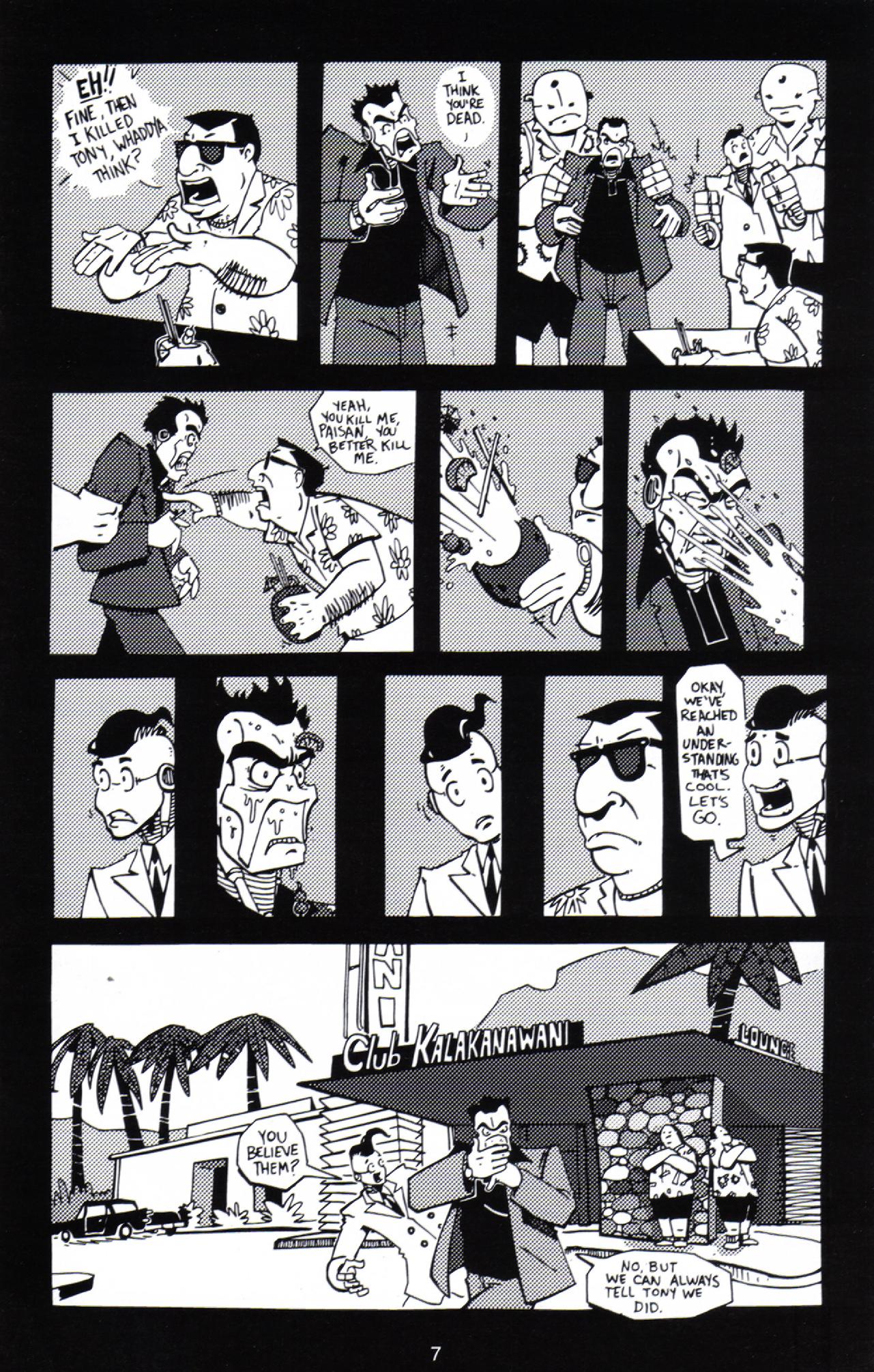 Read online La Cosa Nostroid comic -  Issue #1 - 9