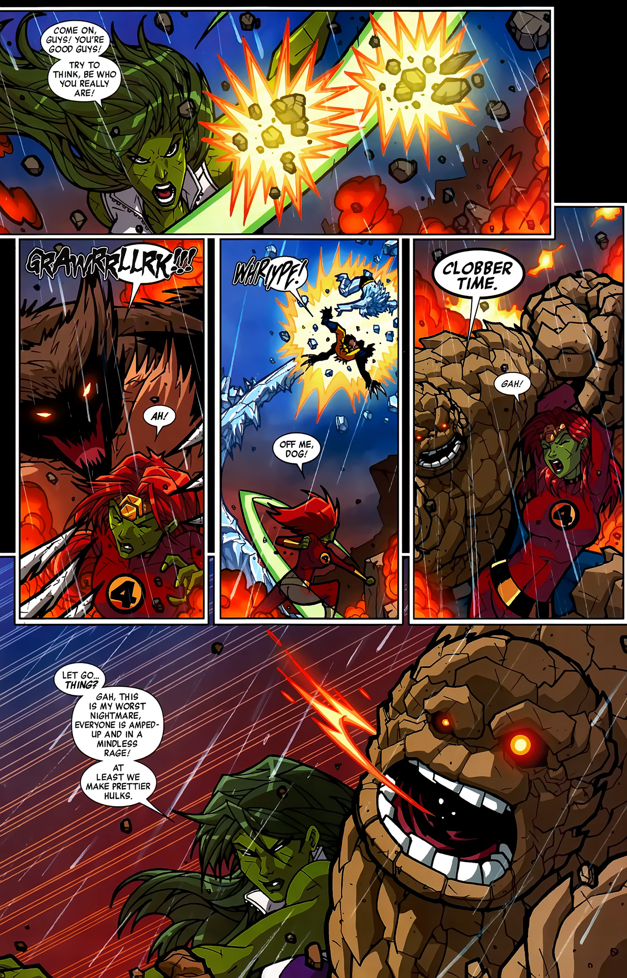 Read online Fall of the Hulks: The Savage She-Hulks comic -  Issue #3 - 16