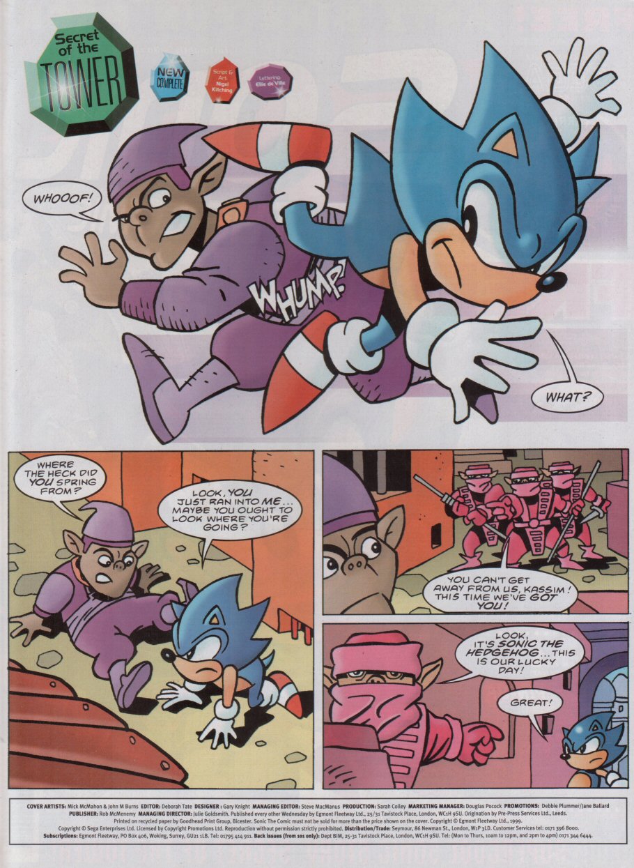 Read online Sonic the Comic comic -  Issue #155 - 2