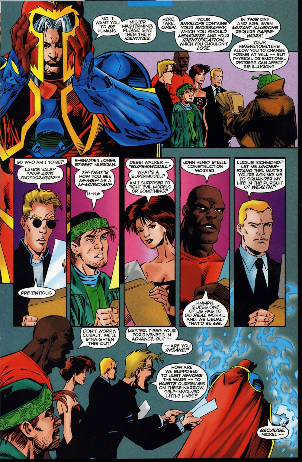 Read online Magnetic Men Featuring Magneto comic -  Issue # Full - 7
