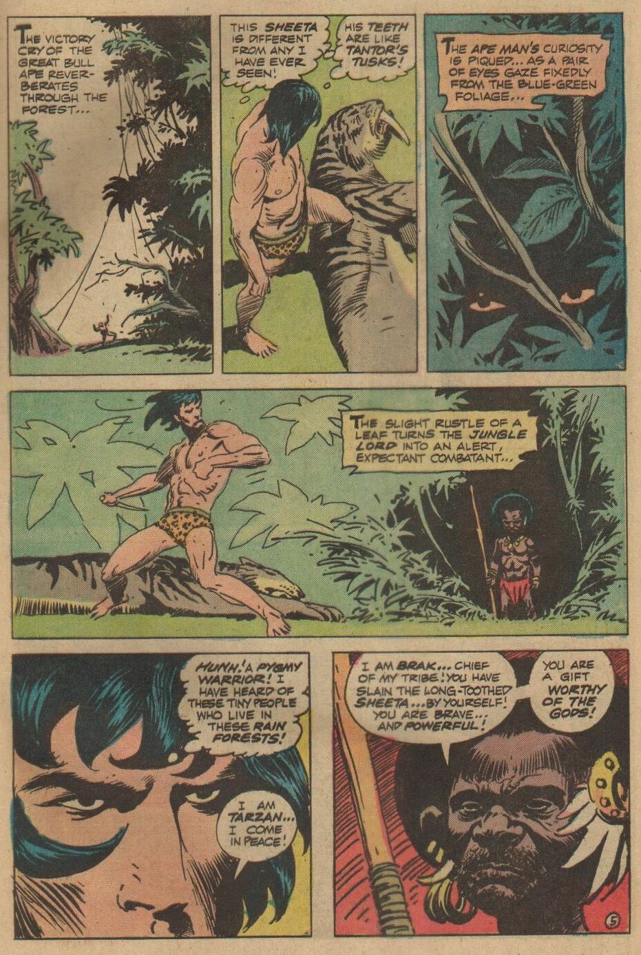 Read online Tarzan (1972) comic -  Issue #228 - 6