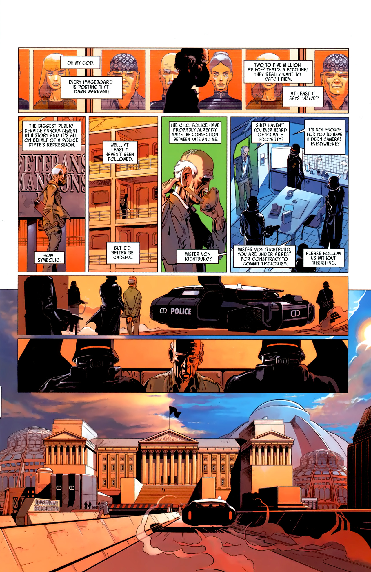 Read online Universal War One: Revelations comic -  Issue #3 - 15