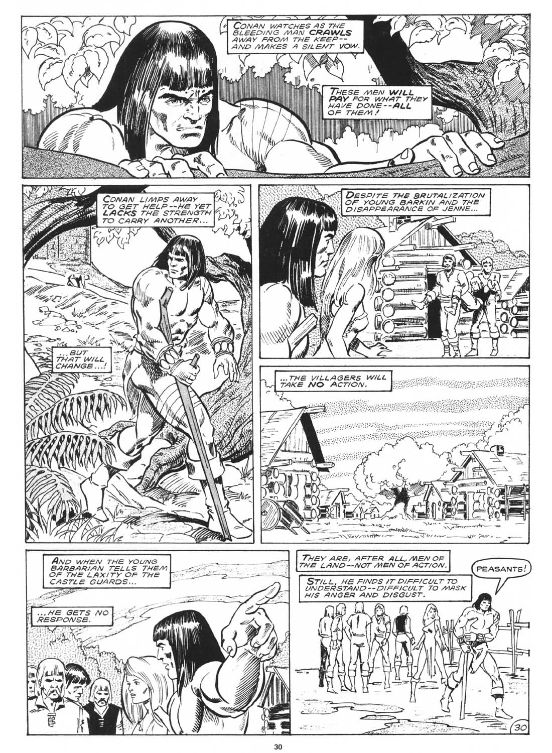 Read online The Savage Sword Of Conan comic -  Issue #171 - 32
