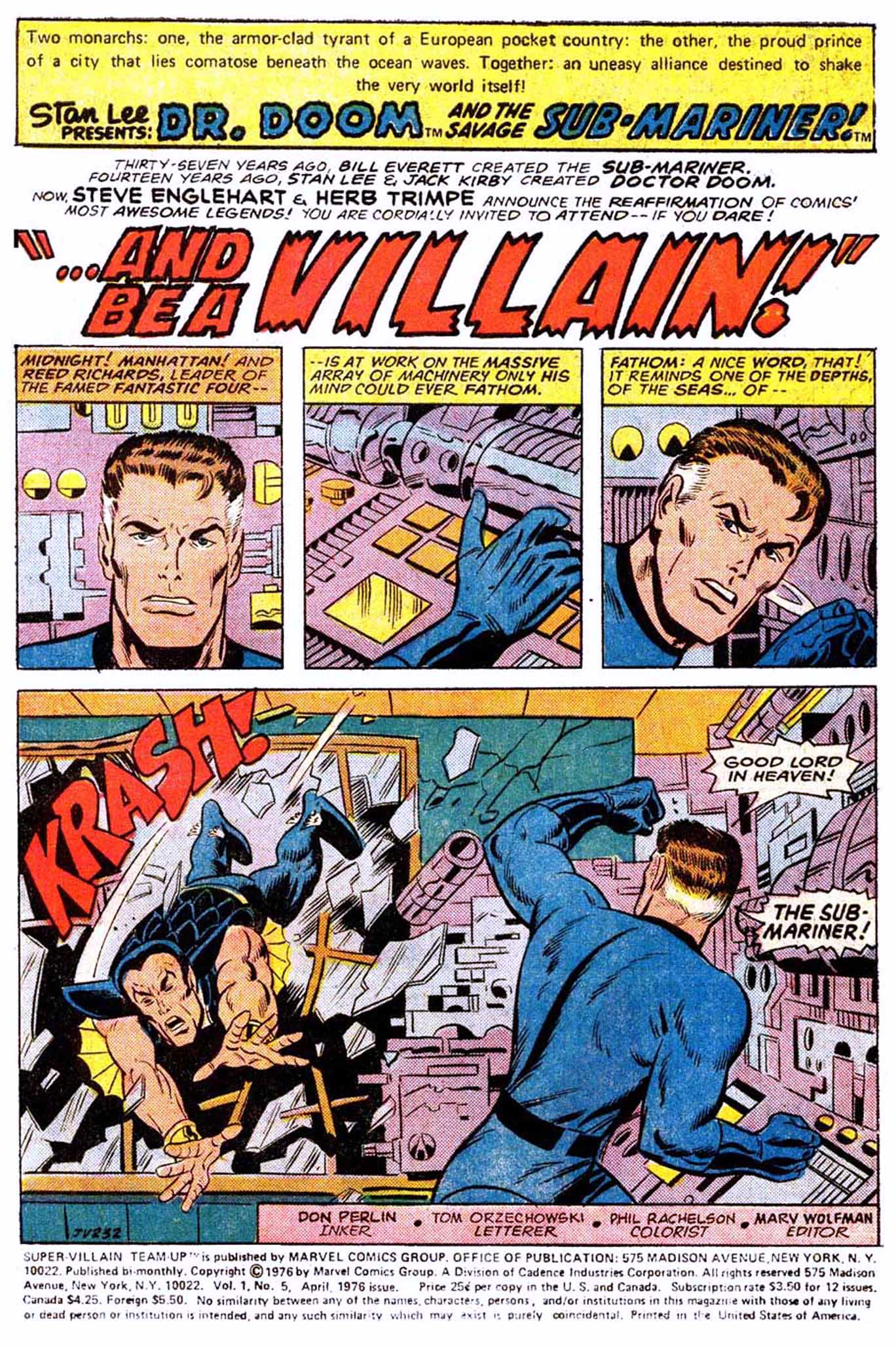 Read online Super-Villain Team-Up comic -  Issue #5 - 2