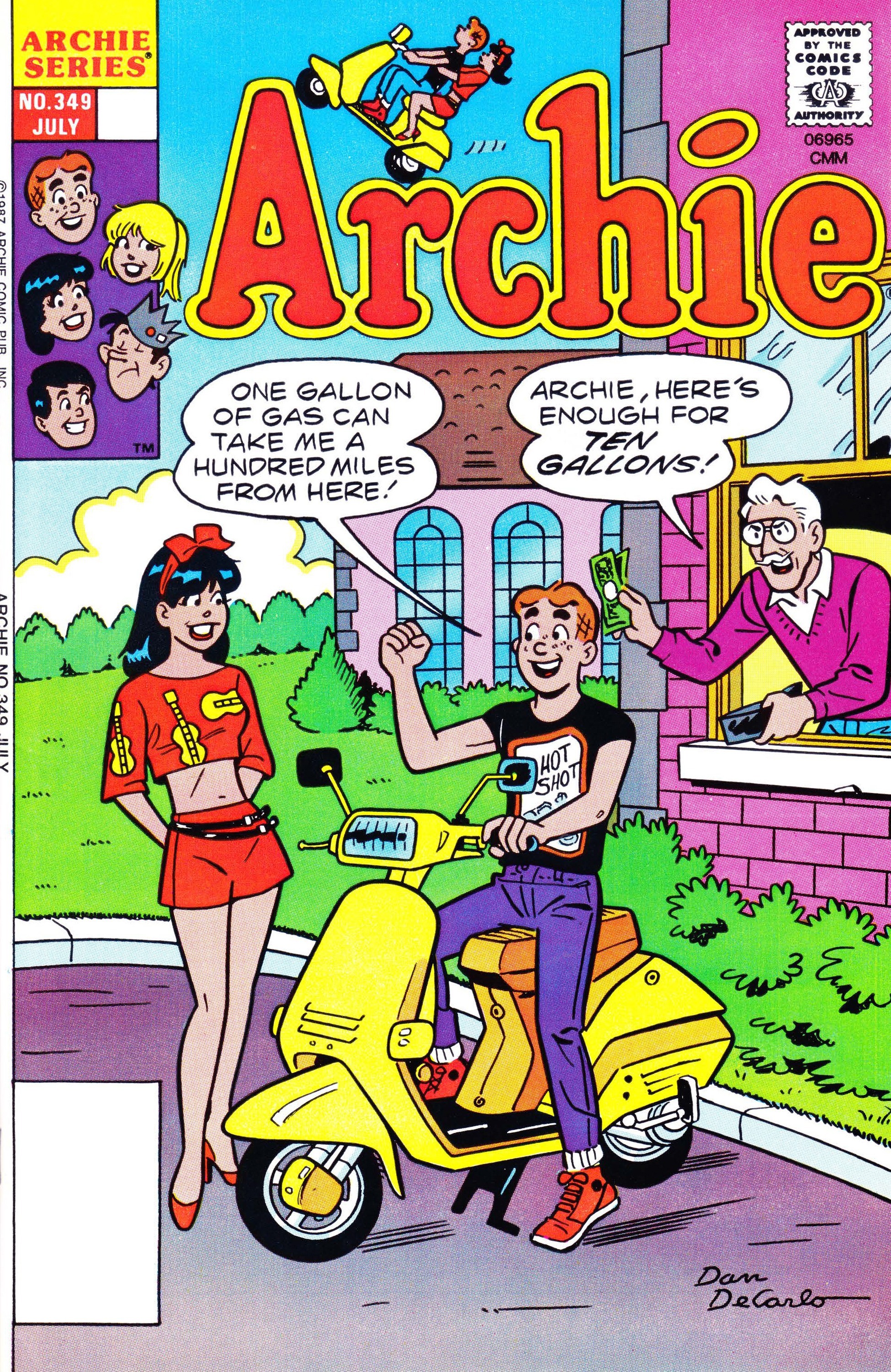 Read online Archie (1960) comic -  Issue #349 - 1