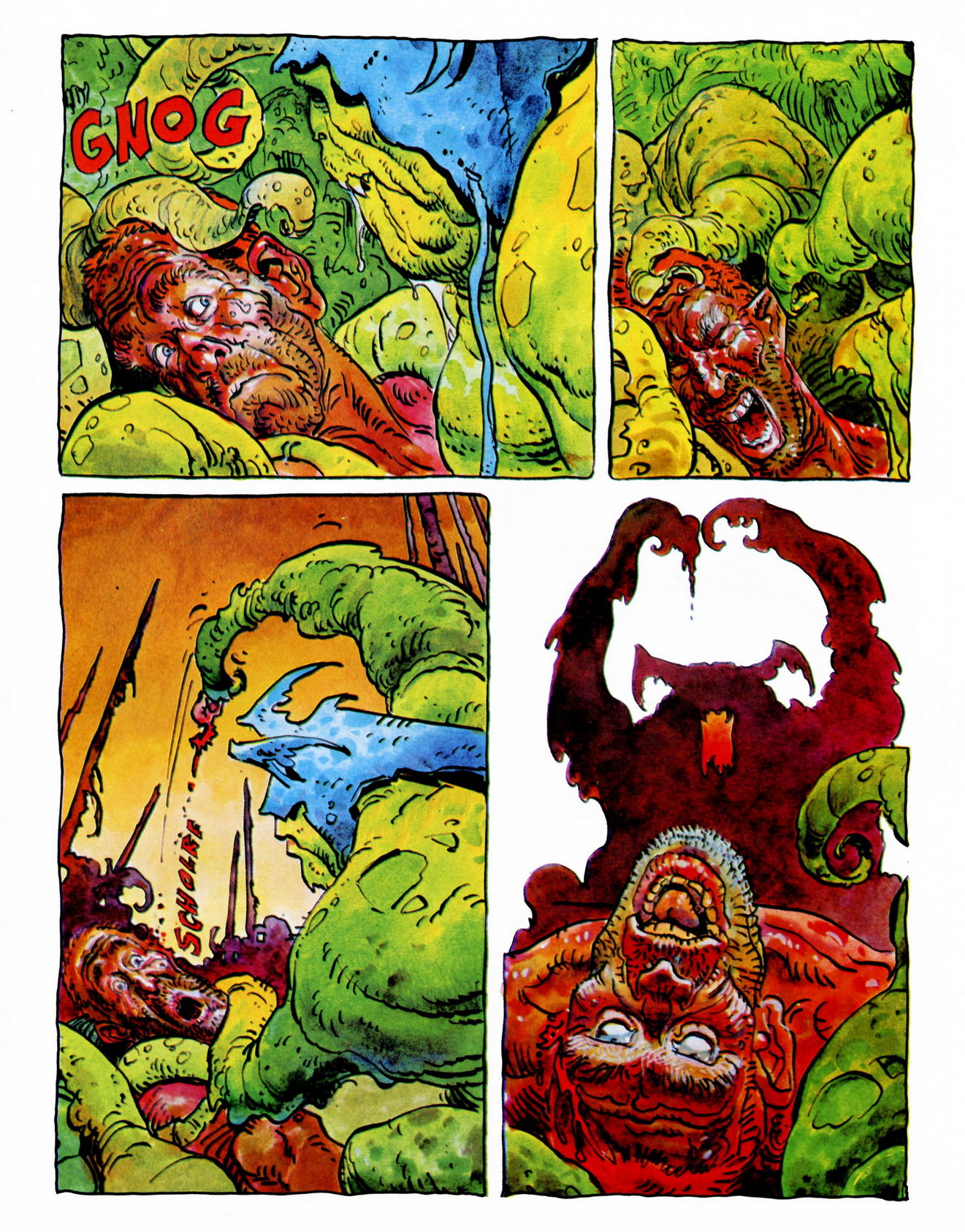 Read online Heavy Metal Presents Is Man Good? comic -  Issue # Full - 44