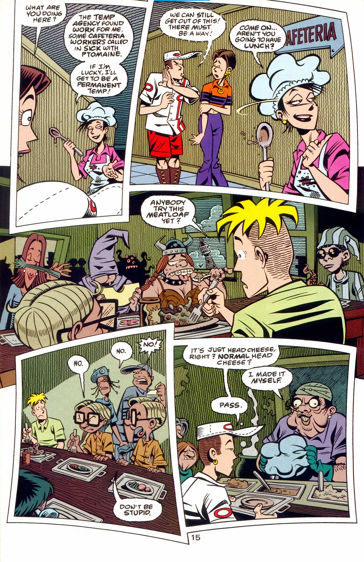 Read online Gross Point comic -  Issue #3 - 16