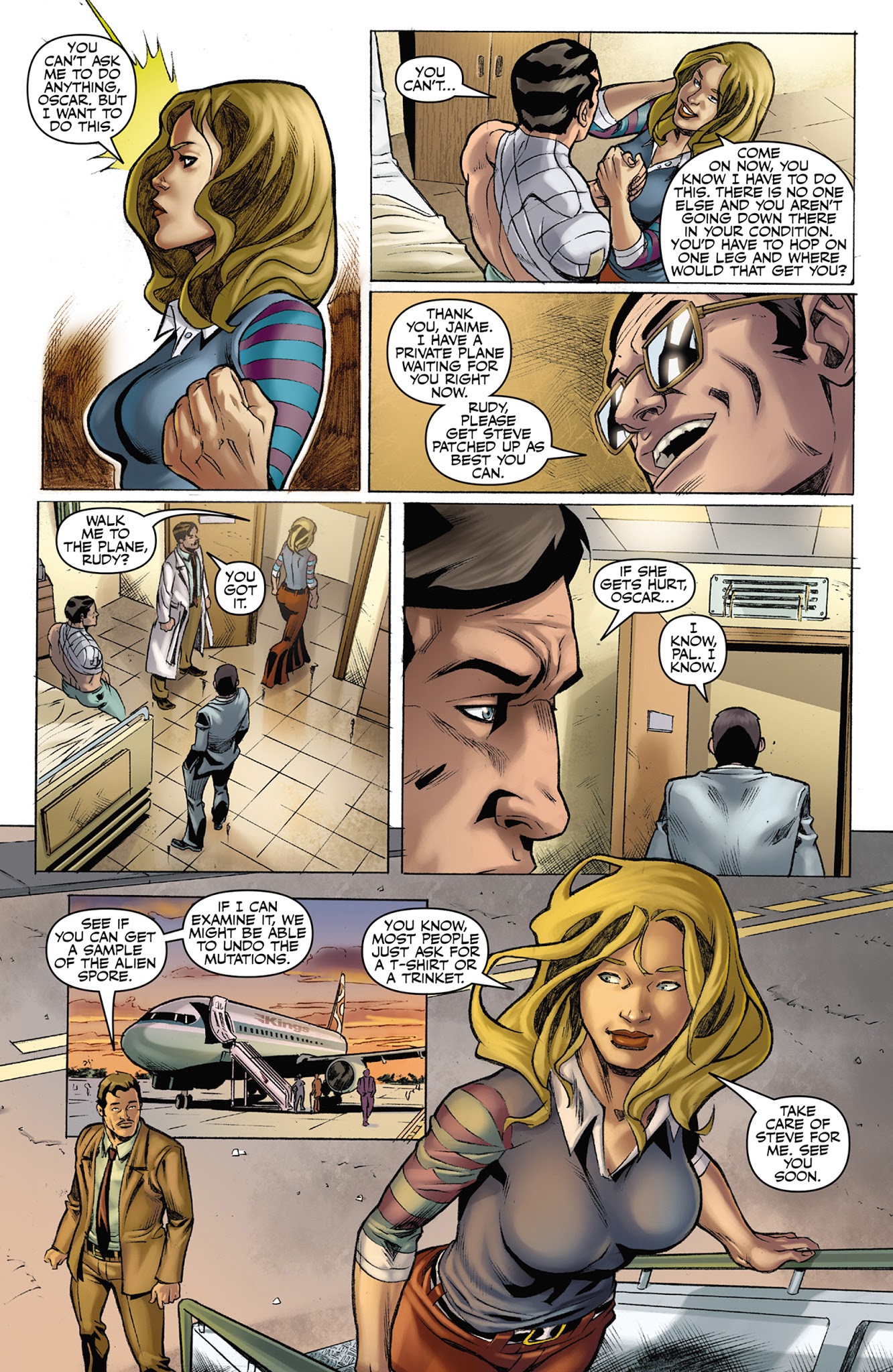 Read online The Six Million Dollar Man: Season Six comic -  Issue #5 - 16