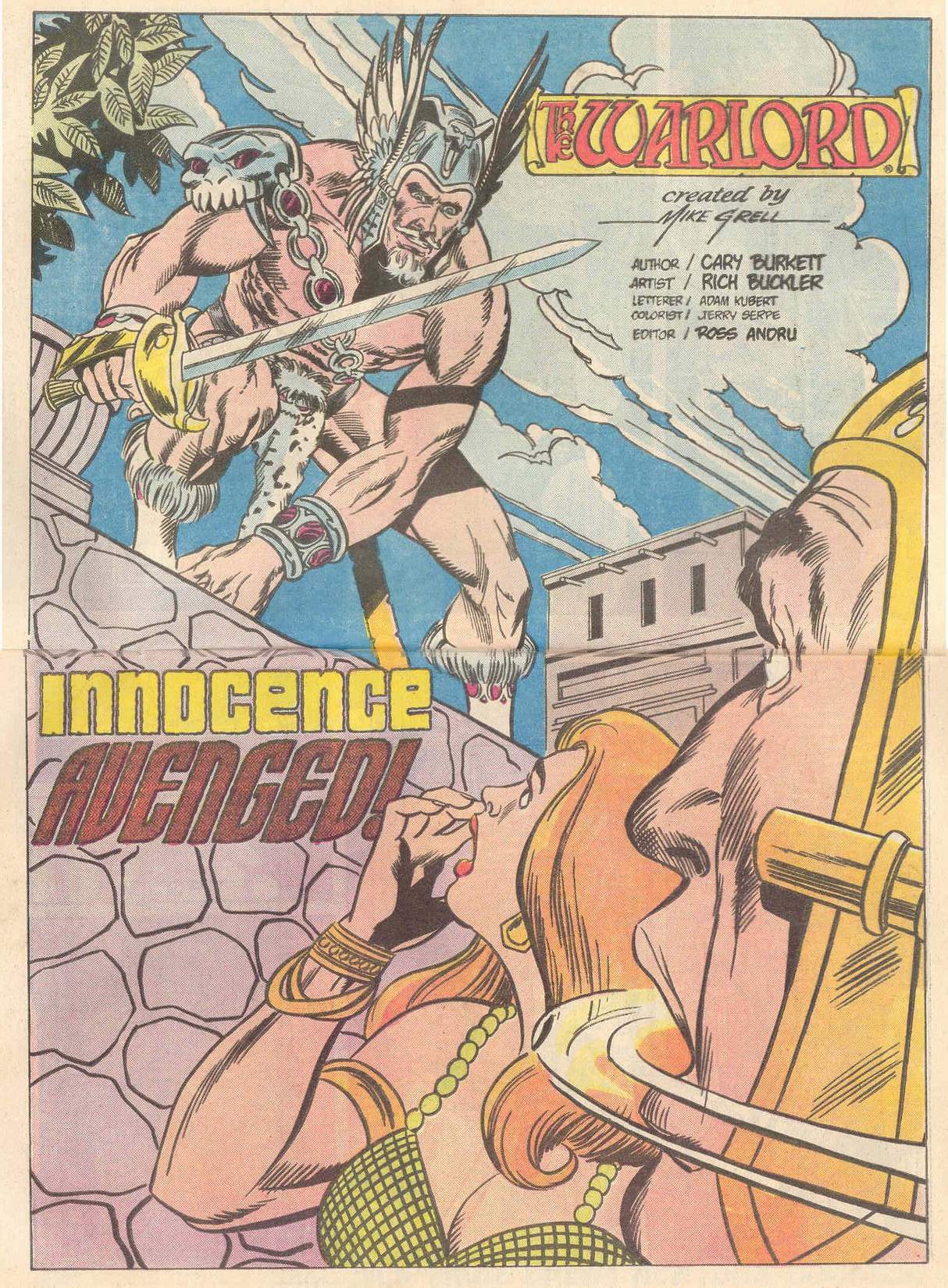 Read online Warlord (1976) comic -  Issue #89 - 3