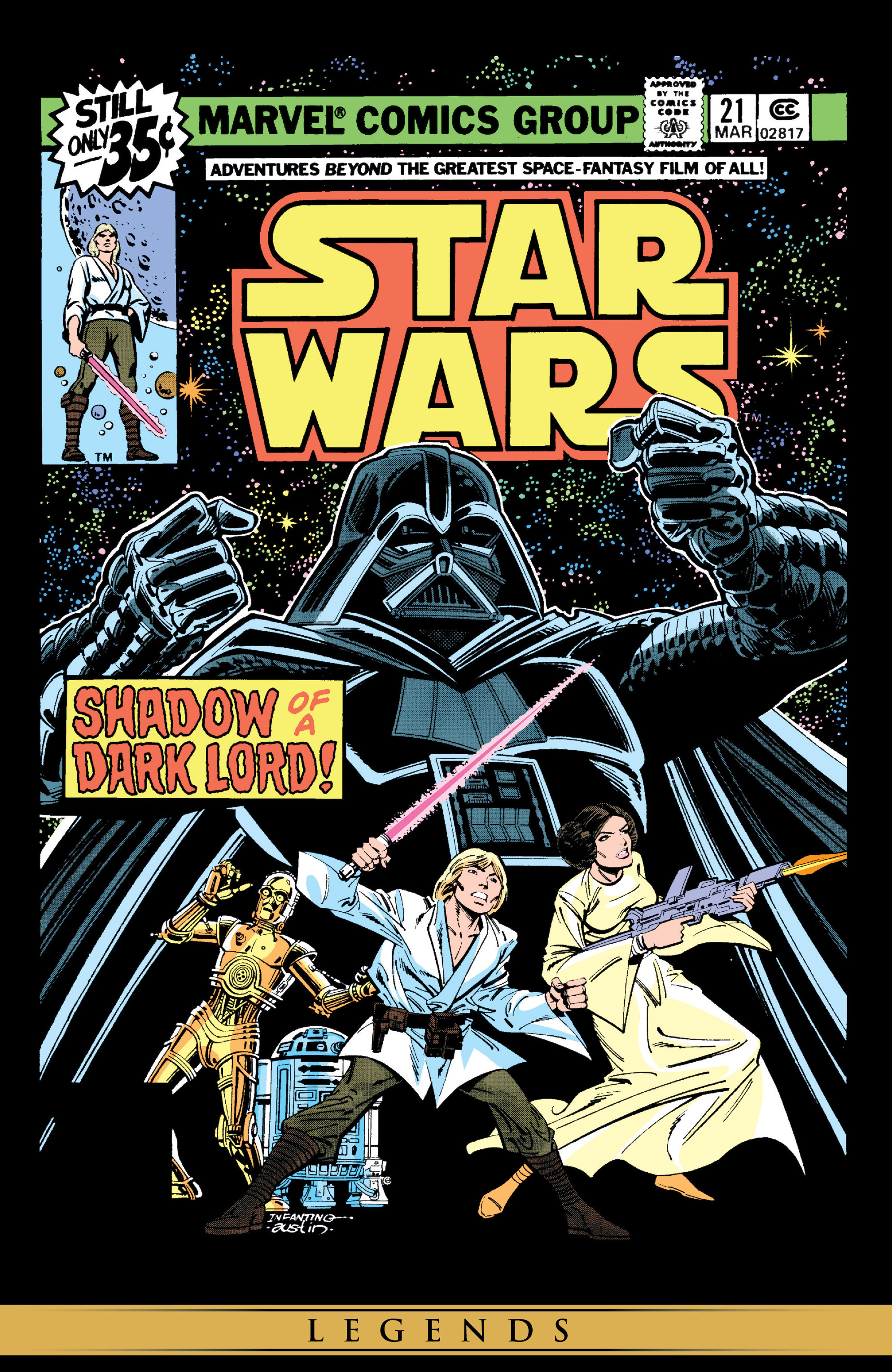 Read online Star Wars (1977) comic -  Issue #21 - 1
