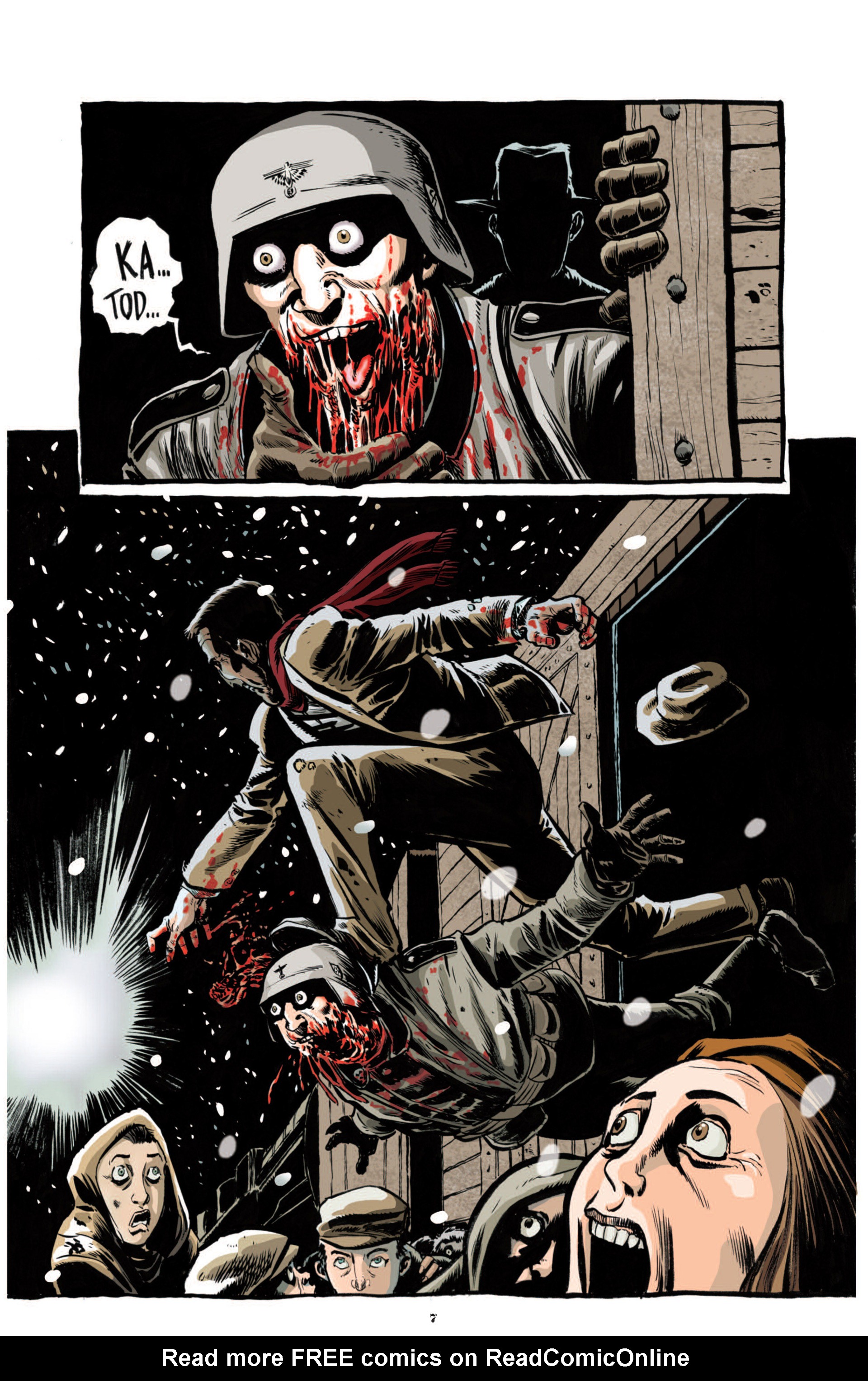 Read online The Crow: Skinning the Wolves comic -  Issue #1 - 8