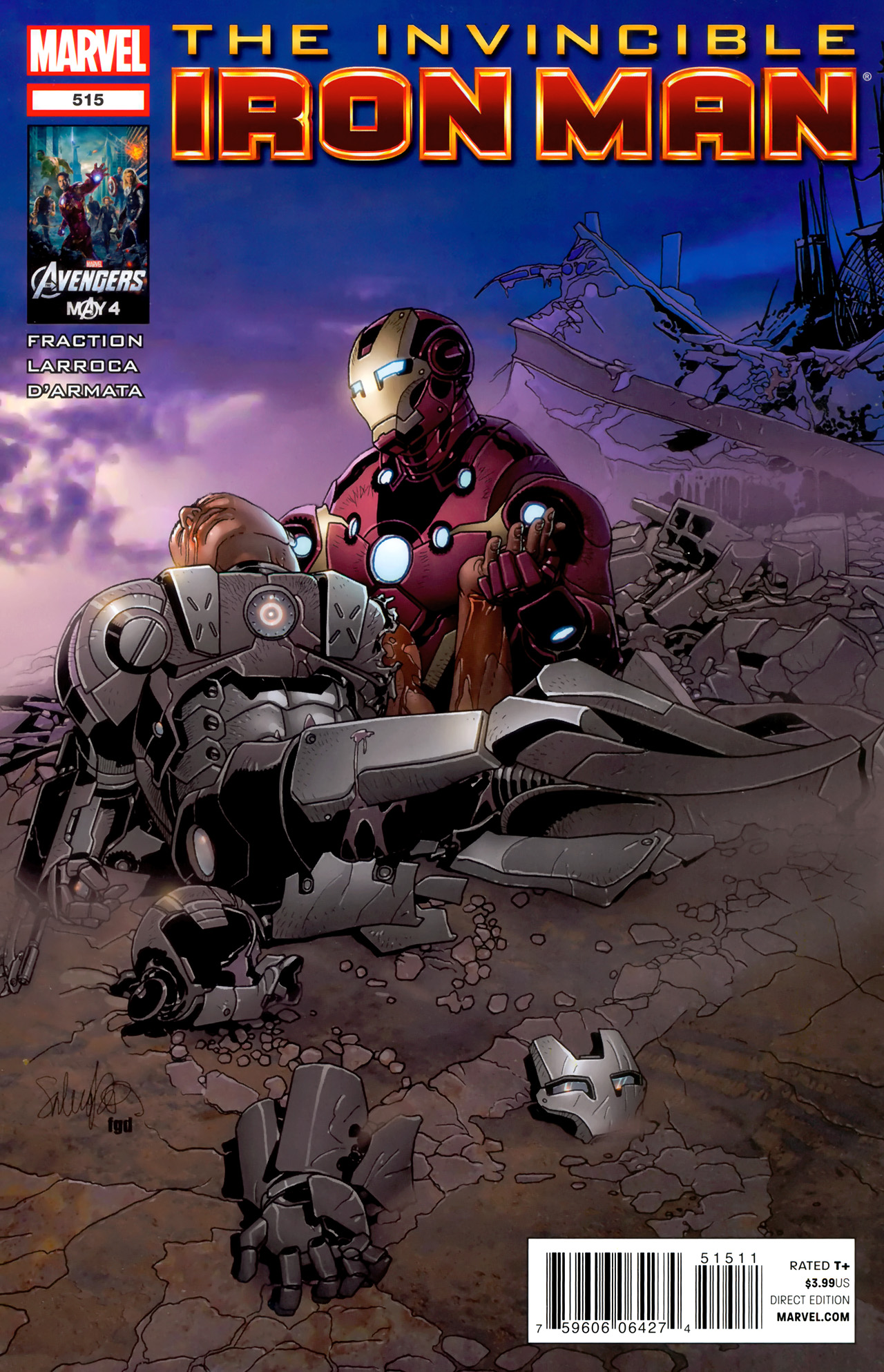 Read online The Invincible Iron Man (2008) comic -  Issue #515 - 1