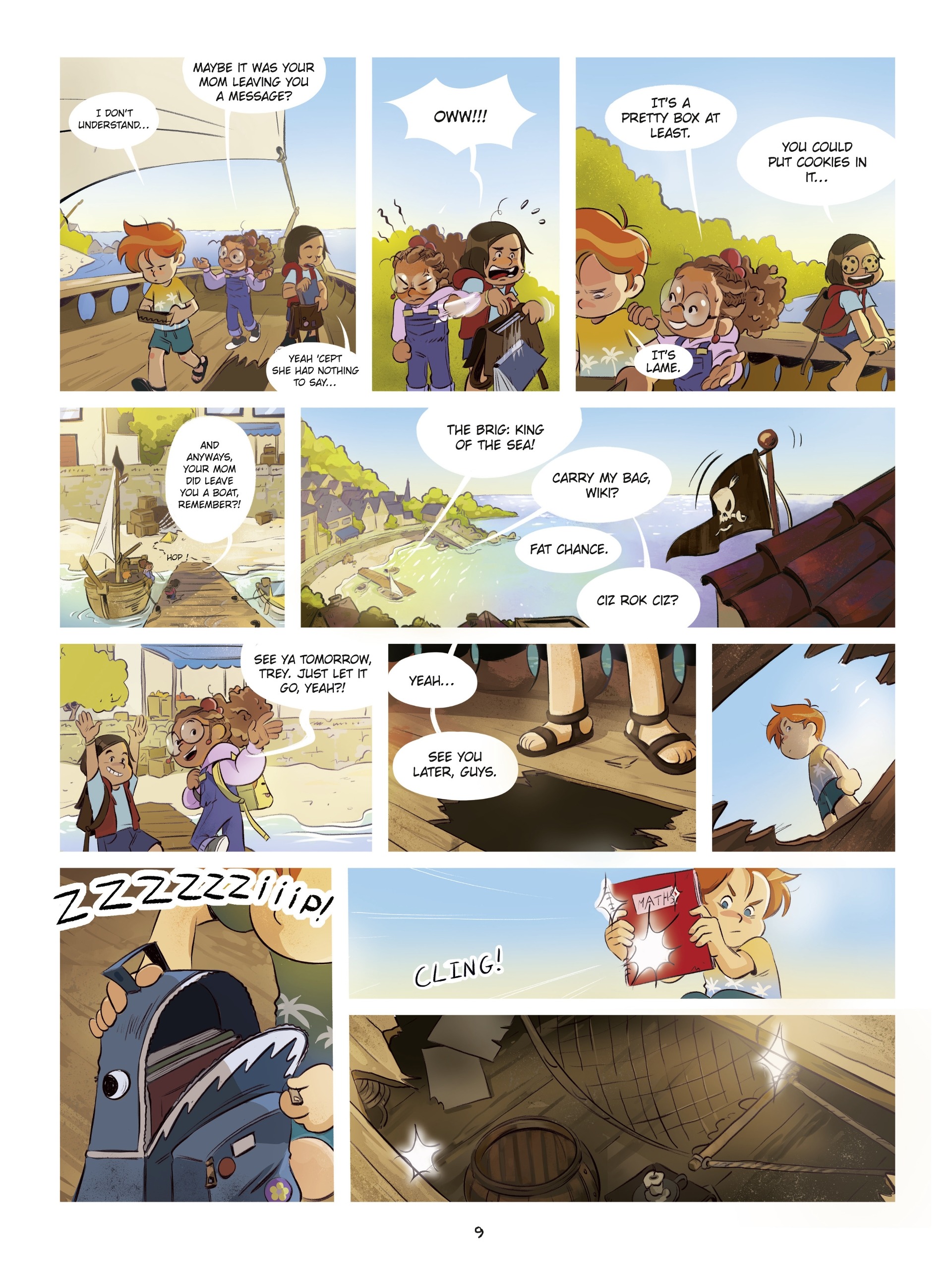 Read online Treasure: The Red Wave comic -  Issue # TPB - 9