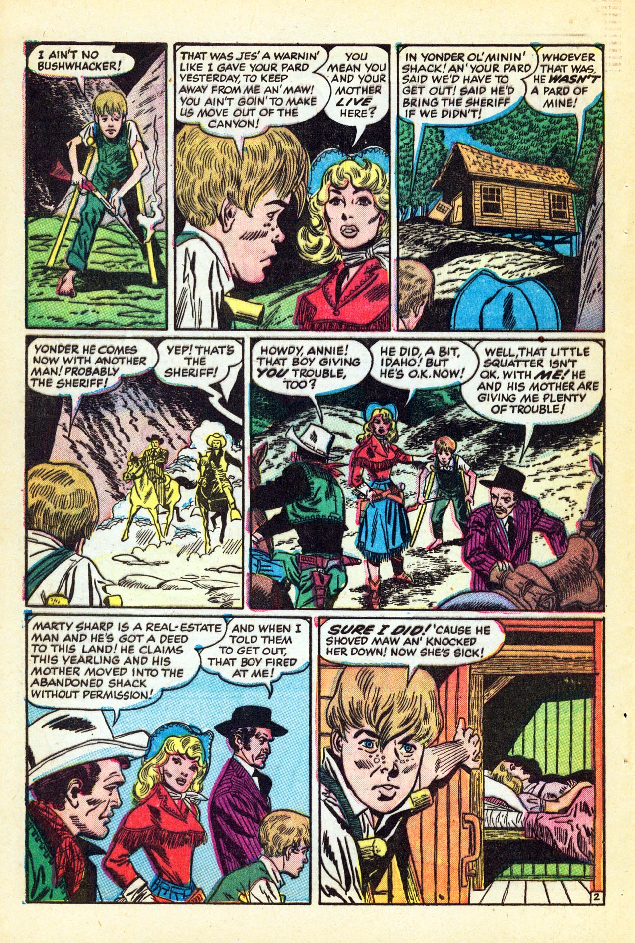 Read online Annie Oakley comic -  Issue #5 - 28