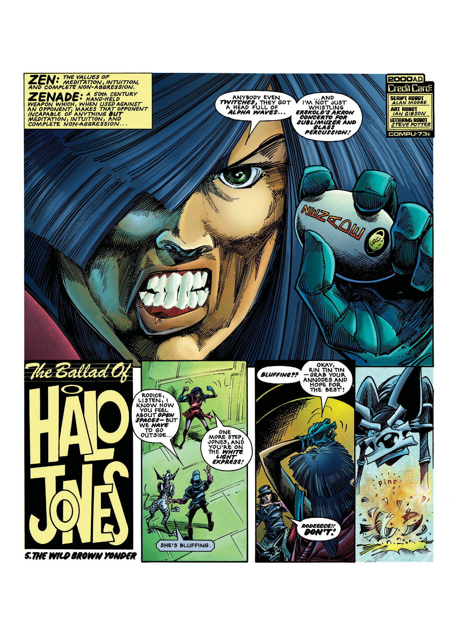 Read online The Ballad of Halo Jones (2018) comic -  Issue # TPB 1 - 24