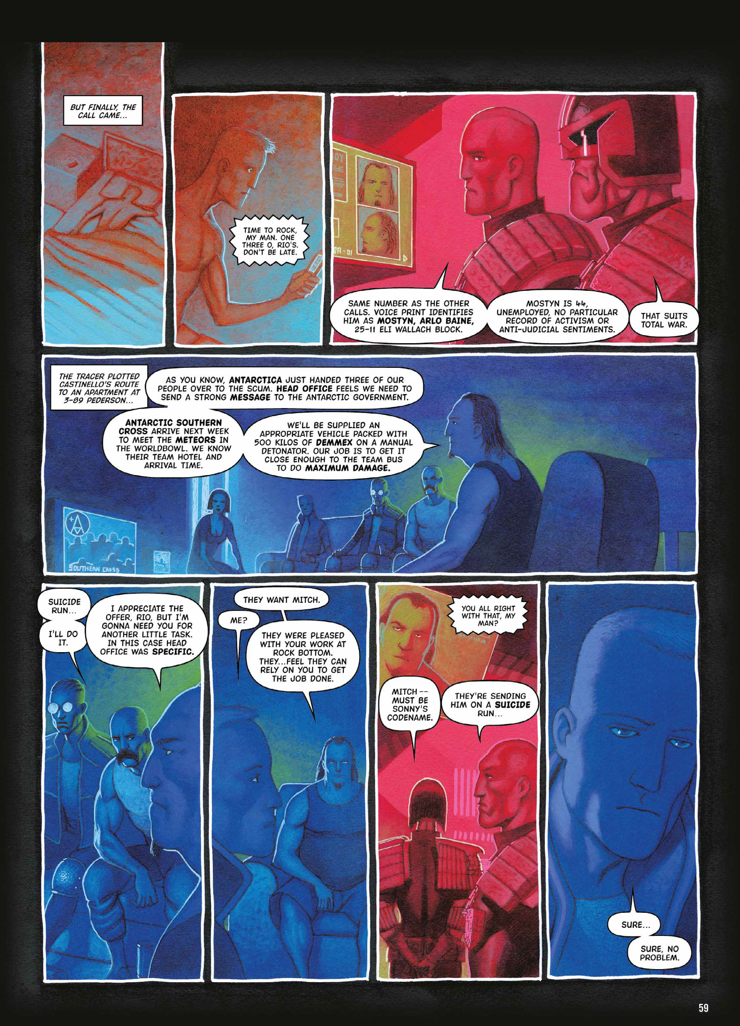 Read online Judge Dredd: The Complete Case Files comic -  Issue # TPB 39 (Part 1) - 60