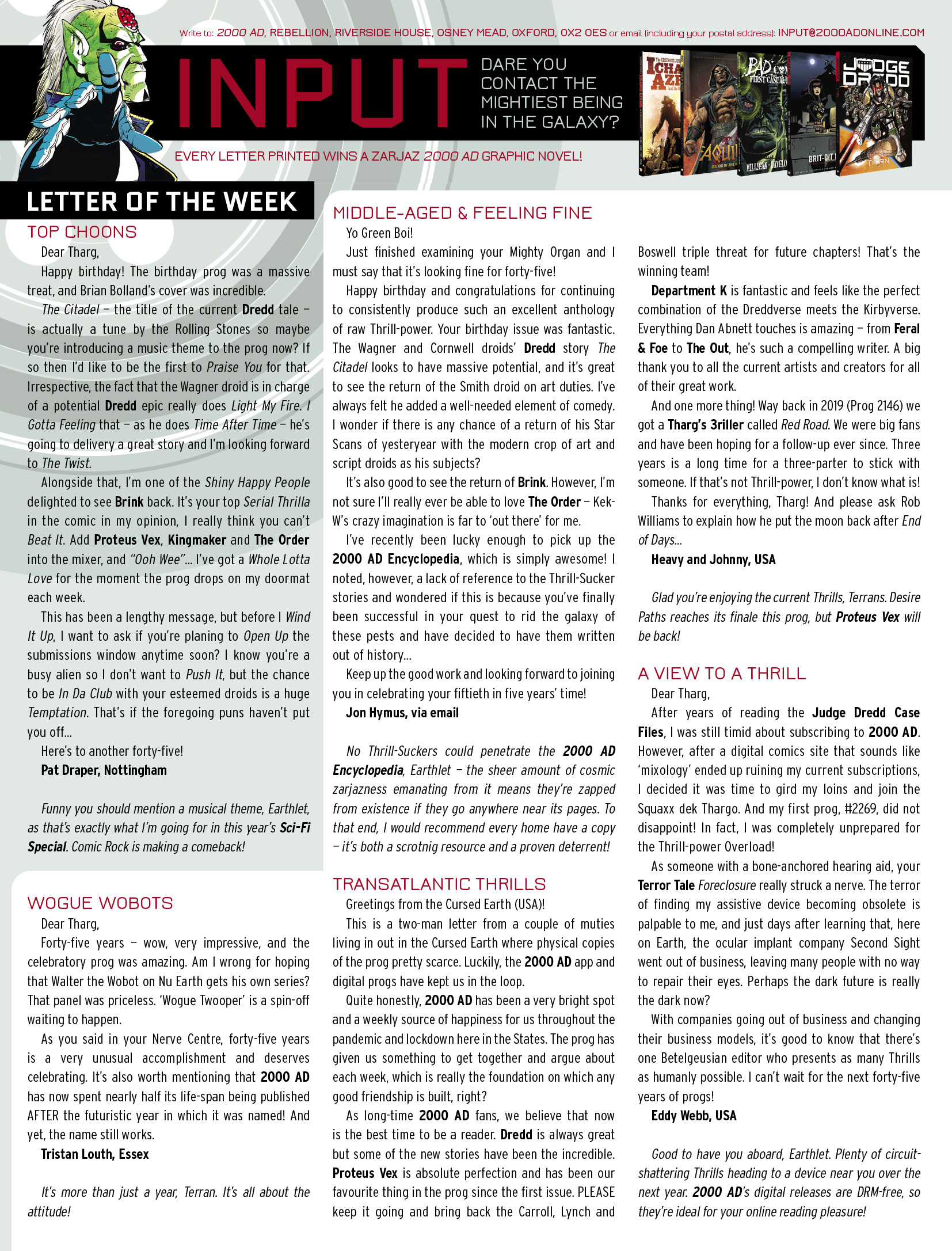 Read online 2000 AD comic -  Issue #2274 - 31