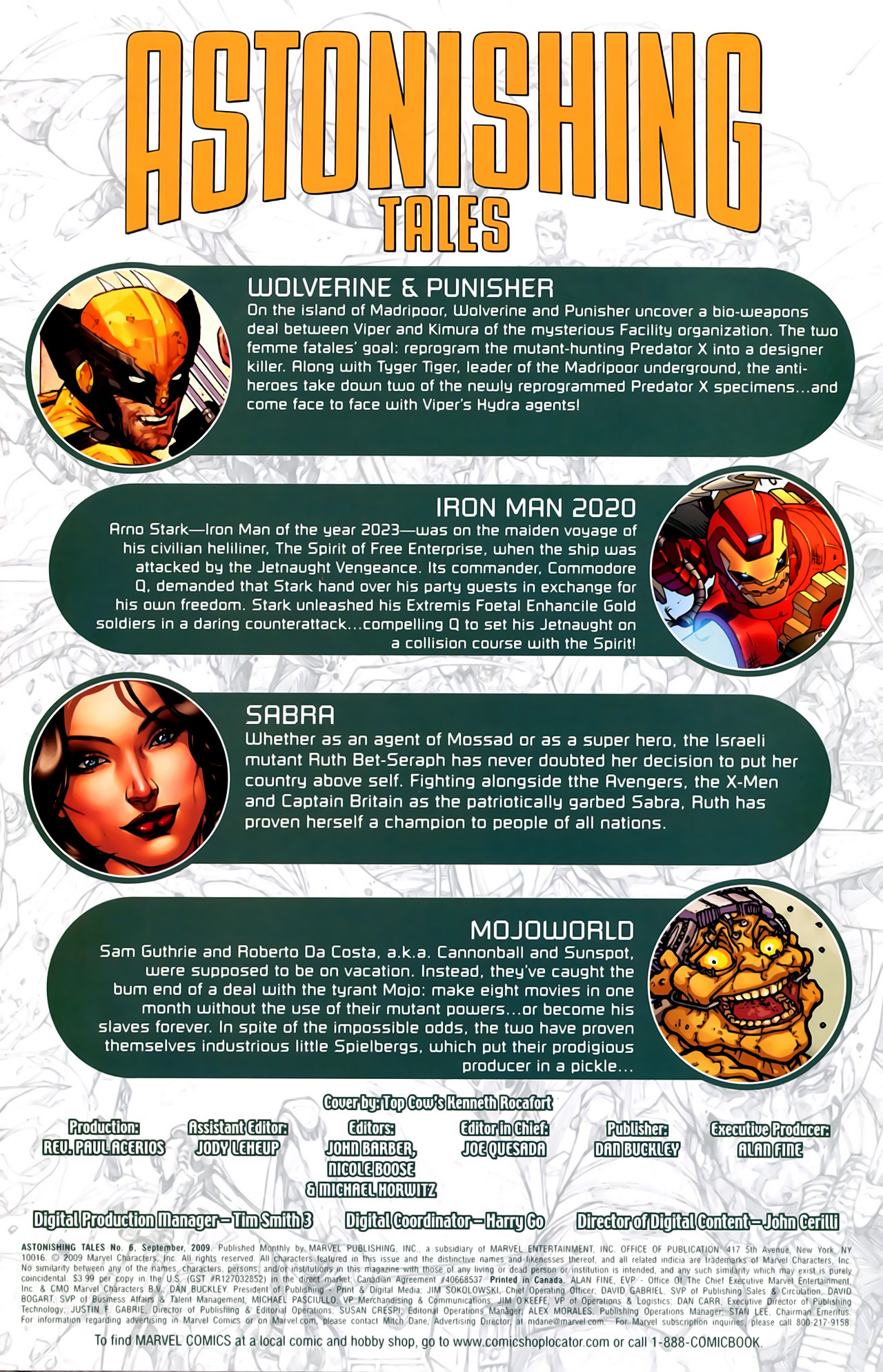 Read online Astonishing Tales (2009) comic -  Issue #6 - 2