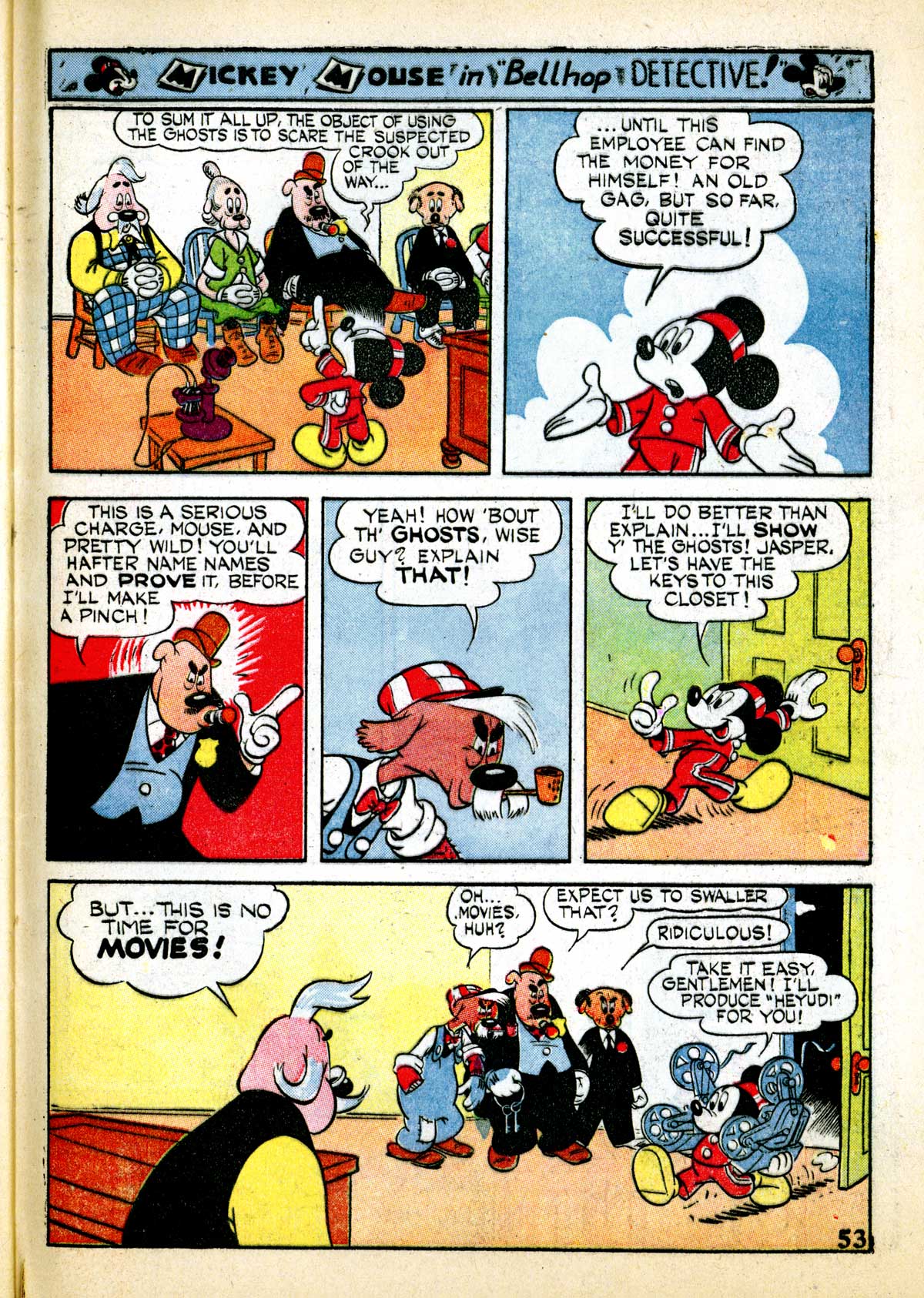 Read online Walt Disney's Comics and Stories comic -  Issue #35 - 55