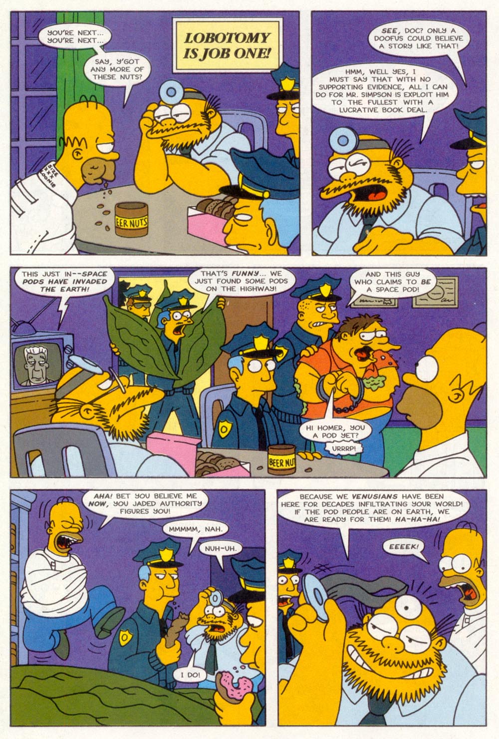 Read online Treehouse of Horror comic -  Issue #3 - 23