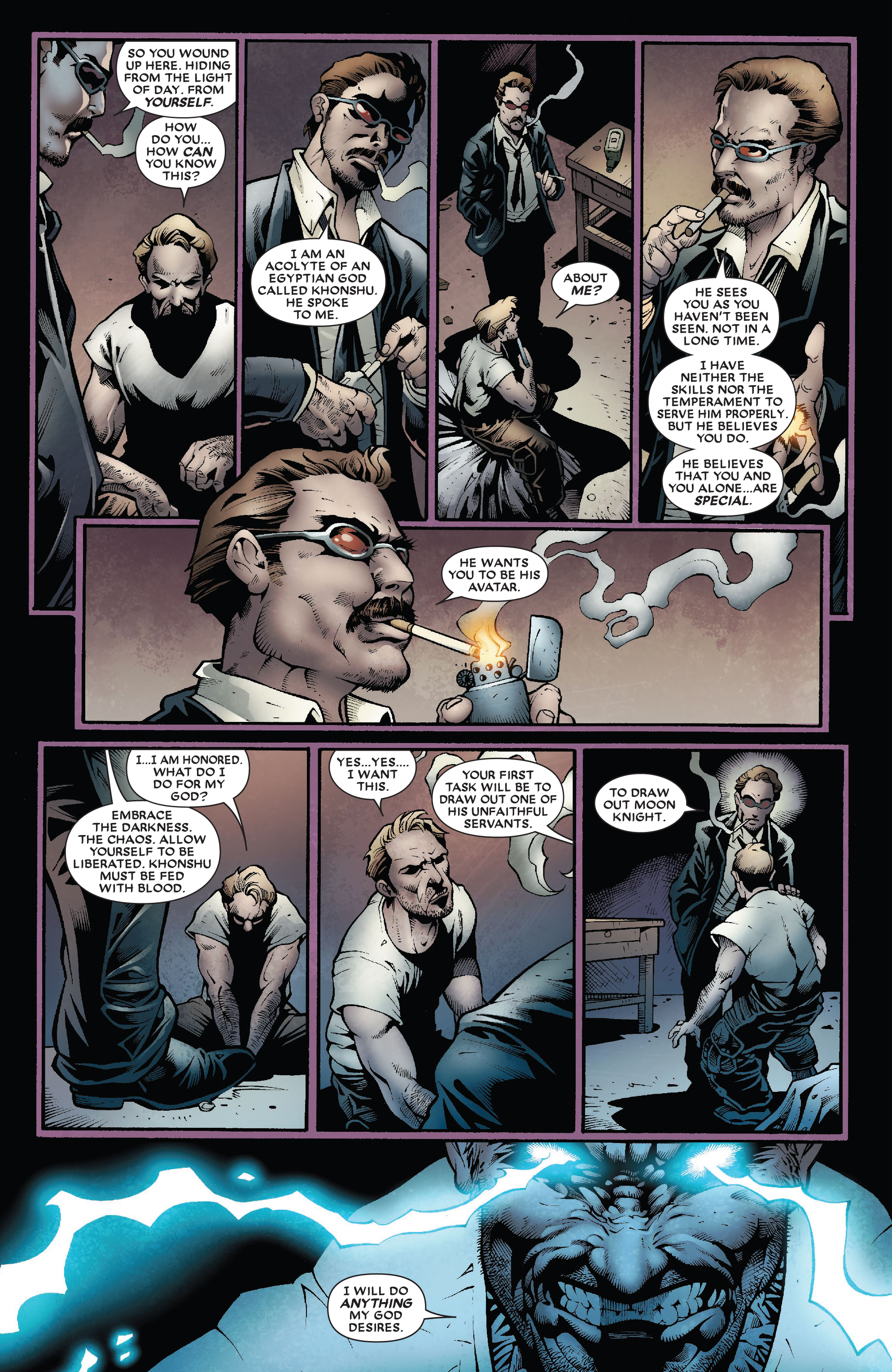 Read online Moon Knight by Huston, Benson & Hurwitz Omnibus comic -  Issue # TPB (Part 11) - 69