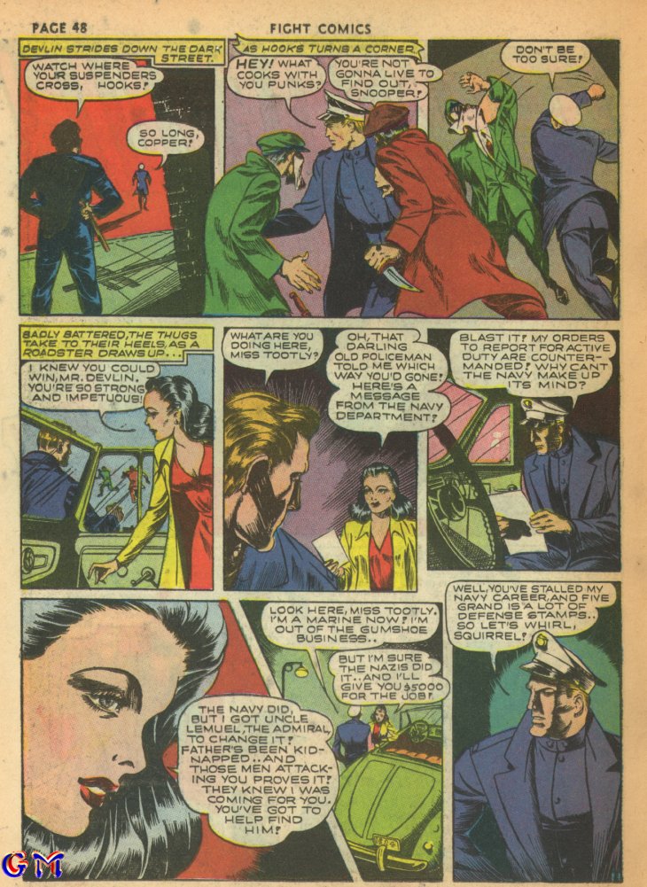 Read online Fight Comics comic -  Issue #20 - 49