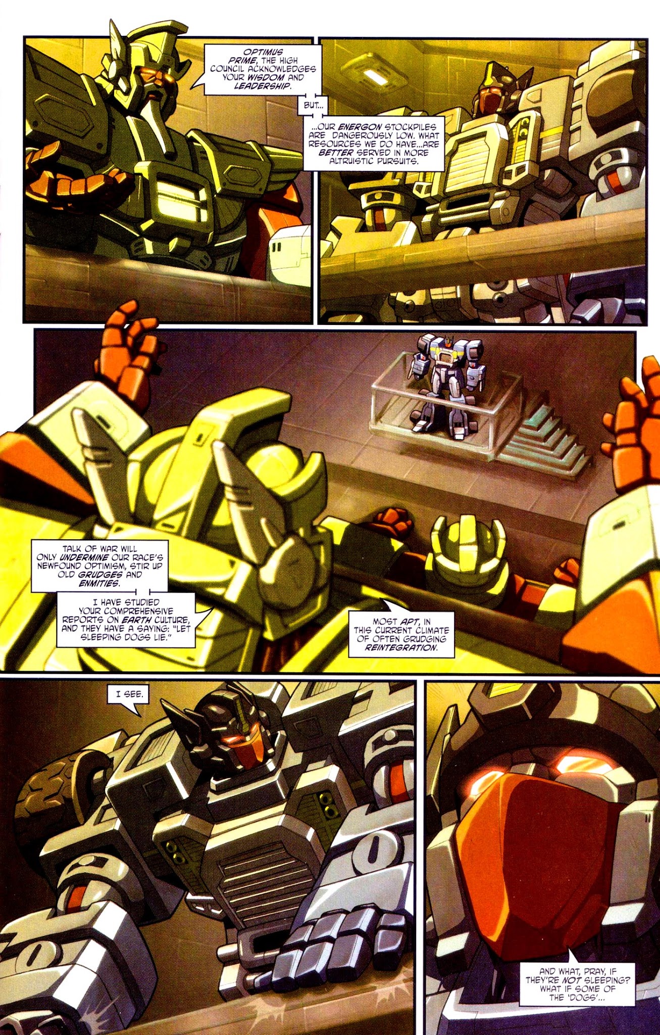 Read online Transformers Energon comic -  Issue #19 - 6