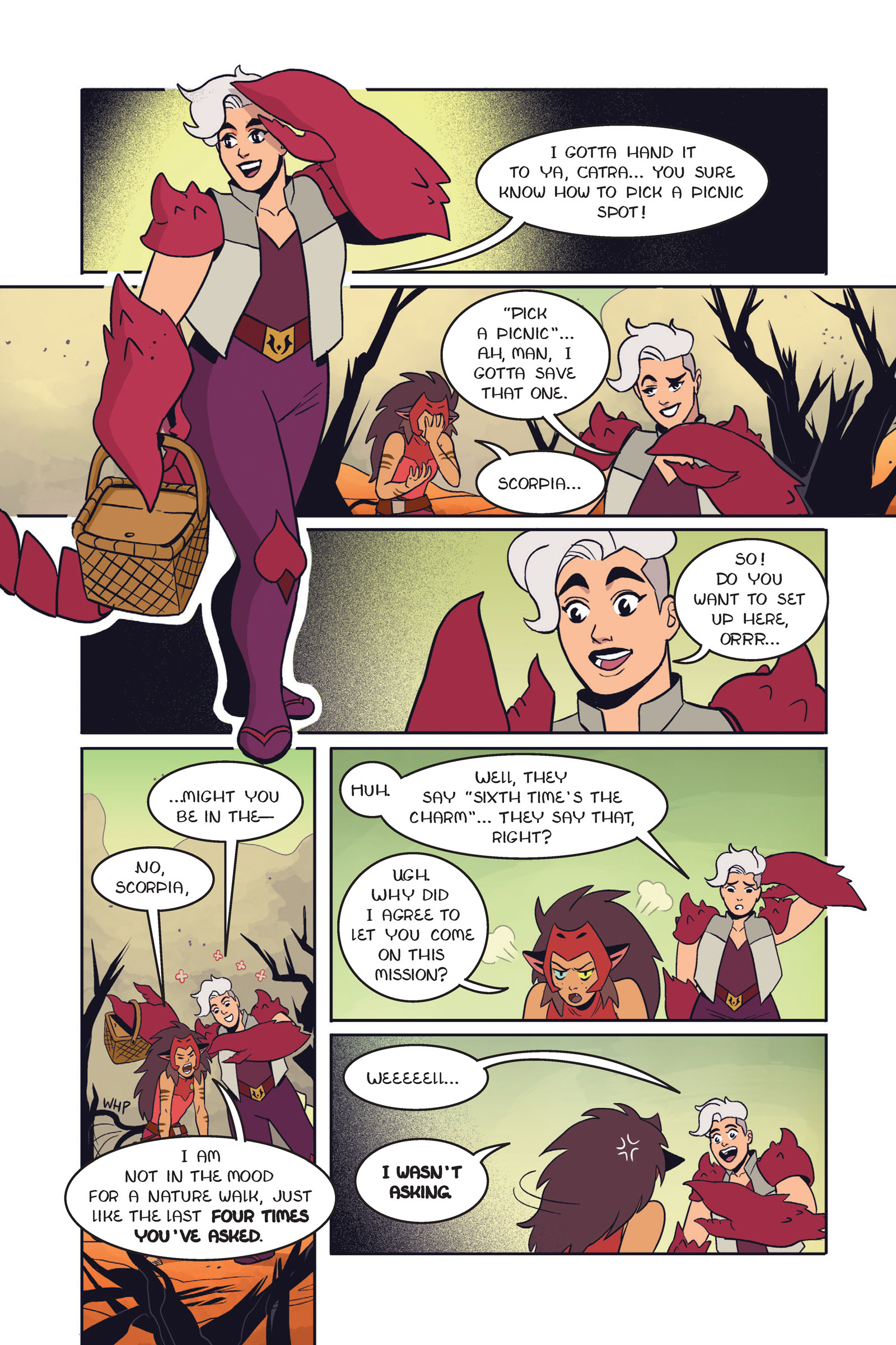 Read online She-Ra and the Princesses of Power: Legend of the Fire Princess comic -  Issue # TPB - 27