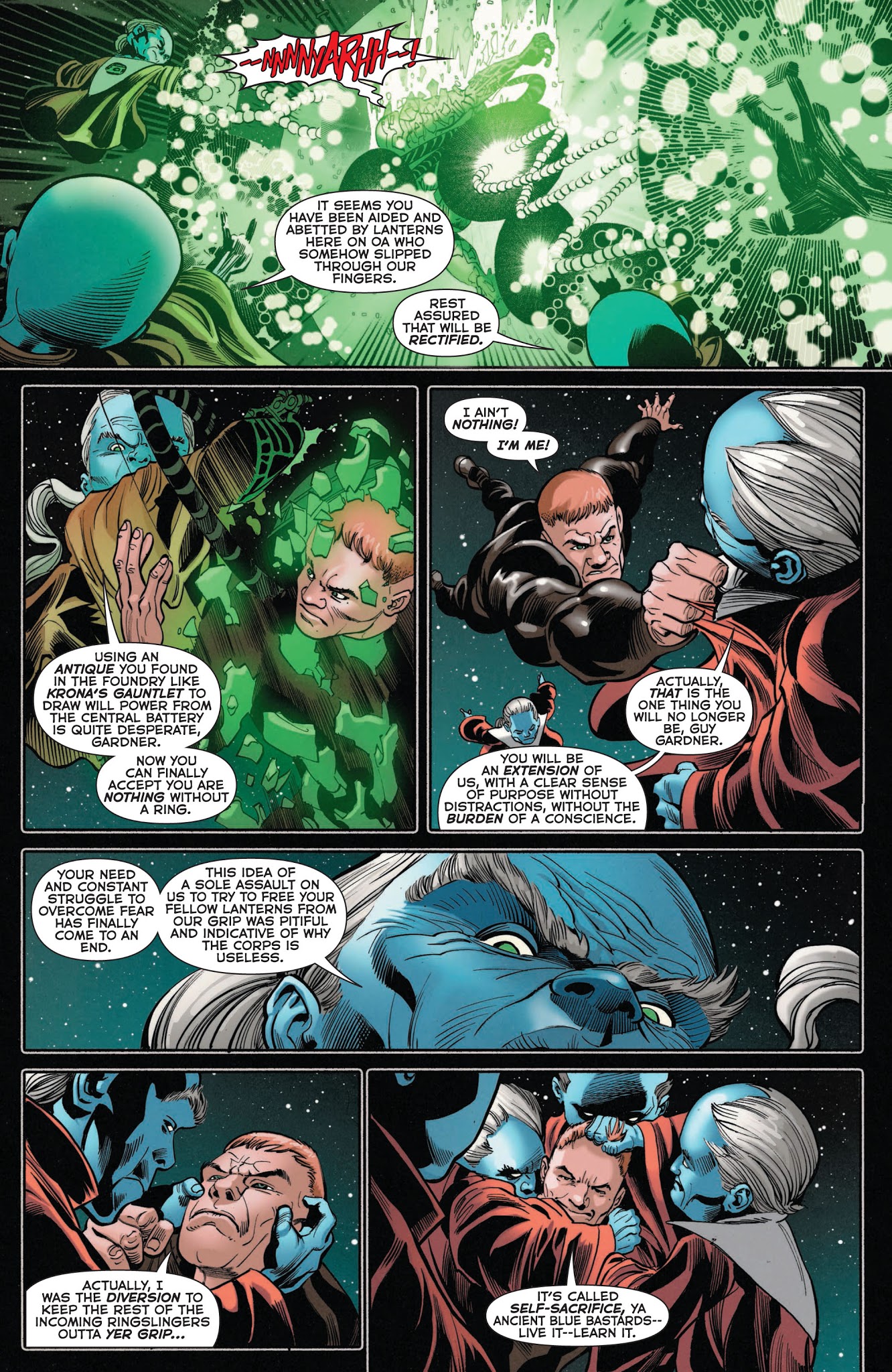 Read online Green Lantern: Rise of the Third Army comic -  Issue # TPB - 381