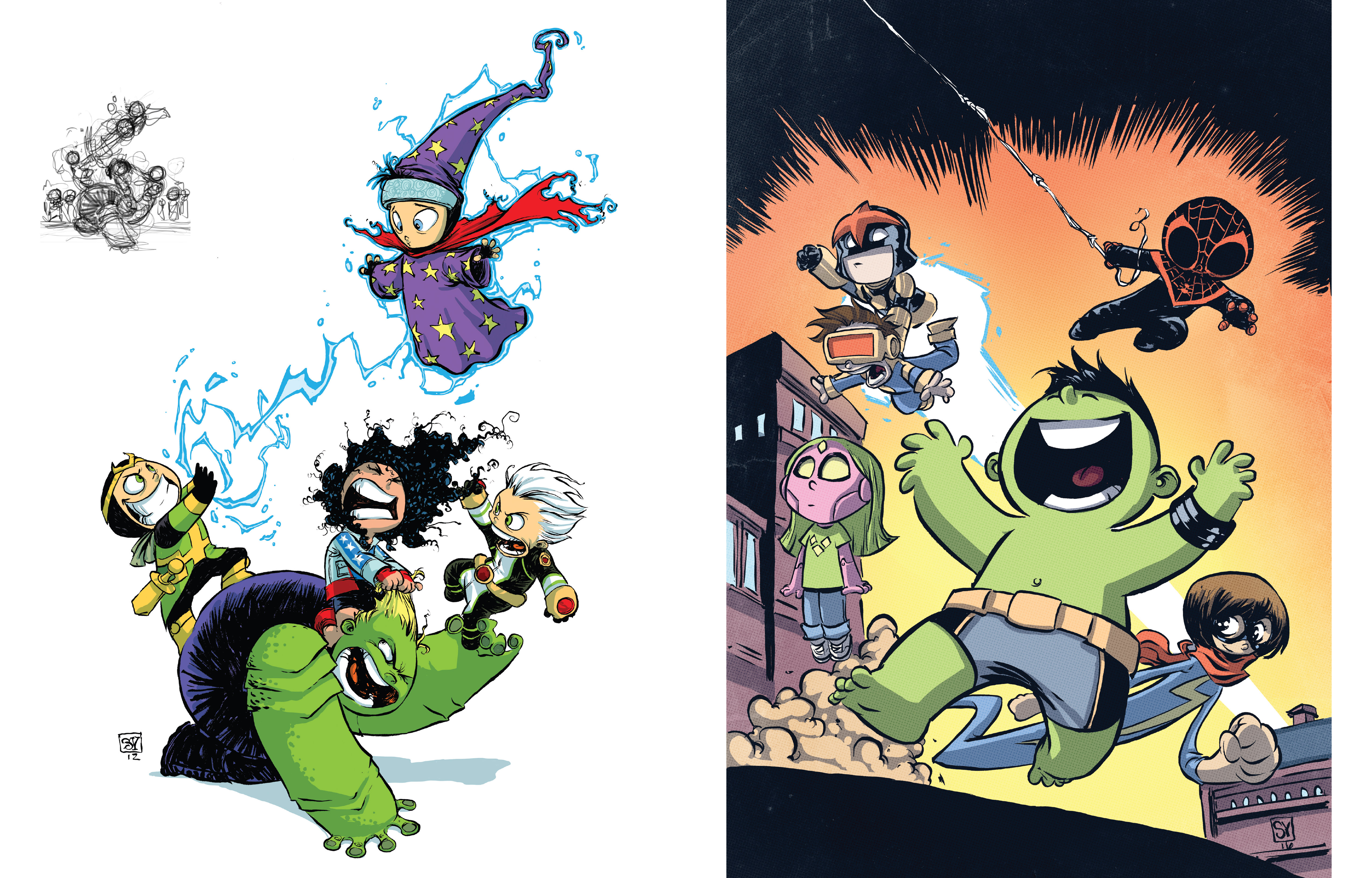 Read online The Marvel Art of Skottie Young comic -  Issue # TPB - 94