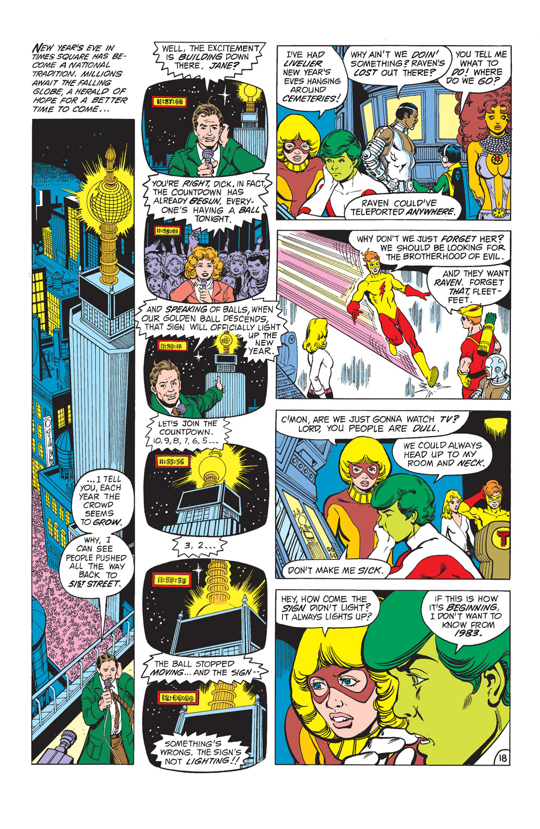 Read online The New Teen Titans (1980) comic -  Issue #30 - 19
