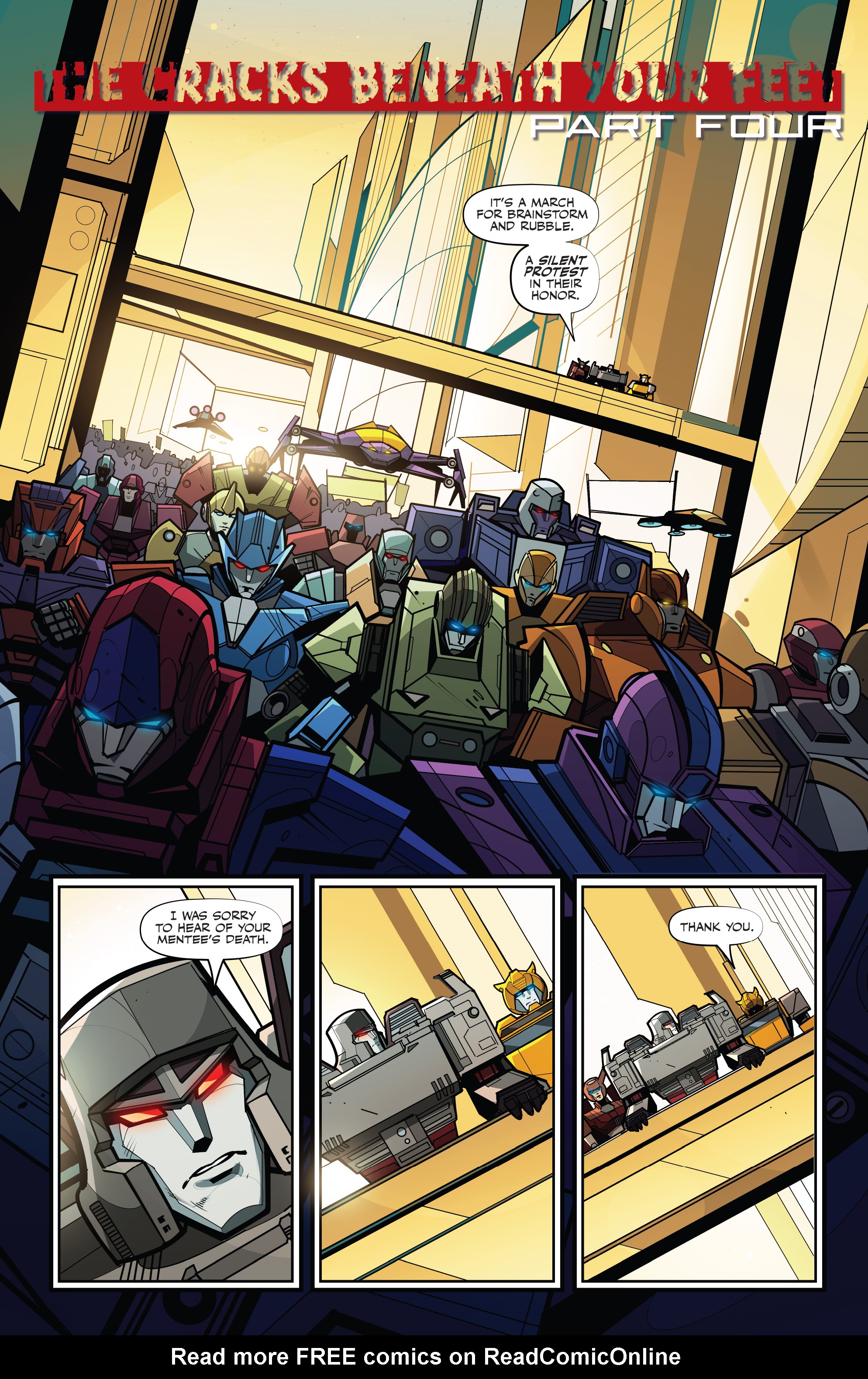 Read online Transformers (2019) comic -  Issue #10 - 6