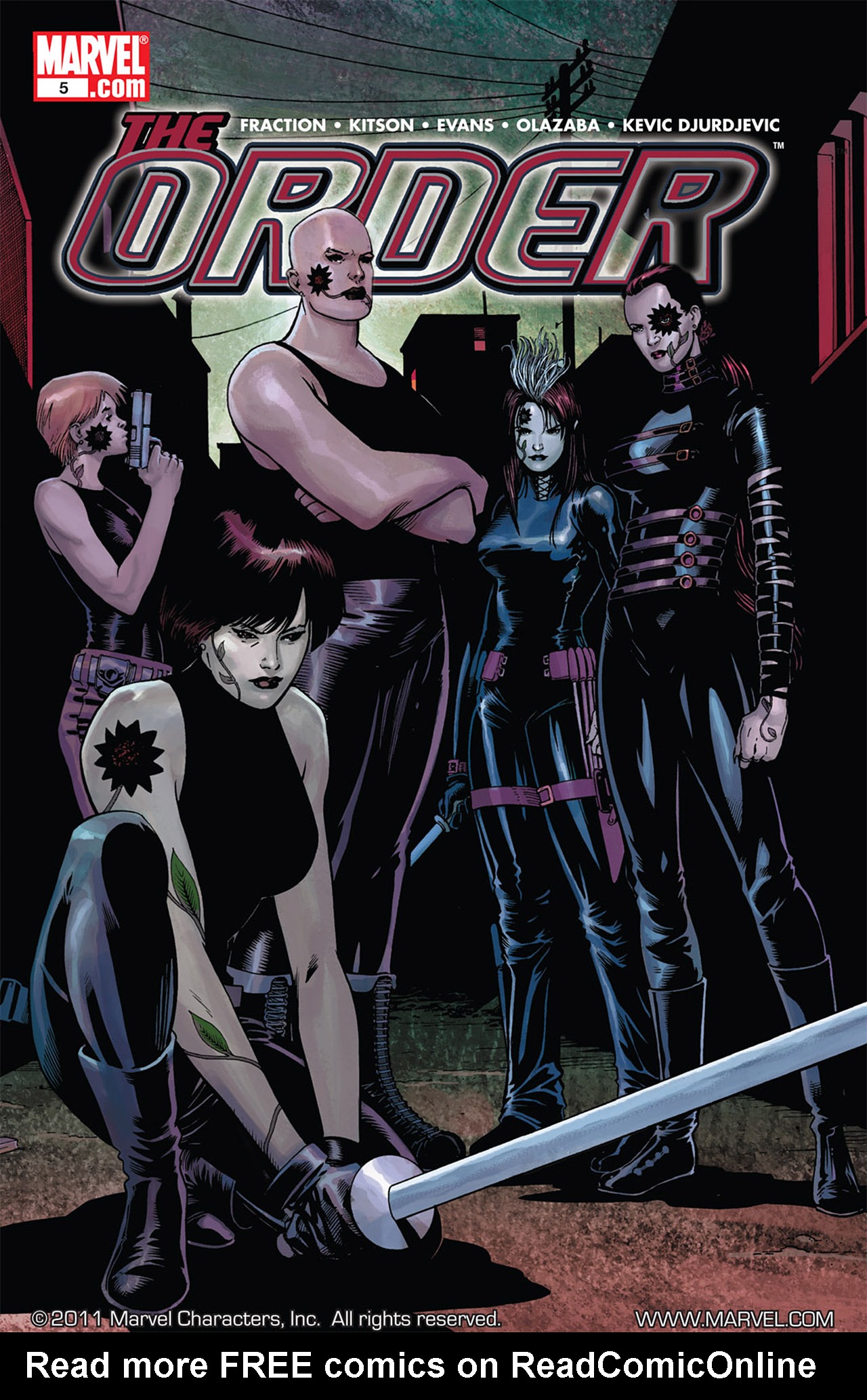 Read online The Order (2007) comic -  Issue #5 - 1