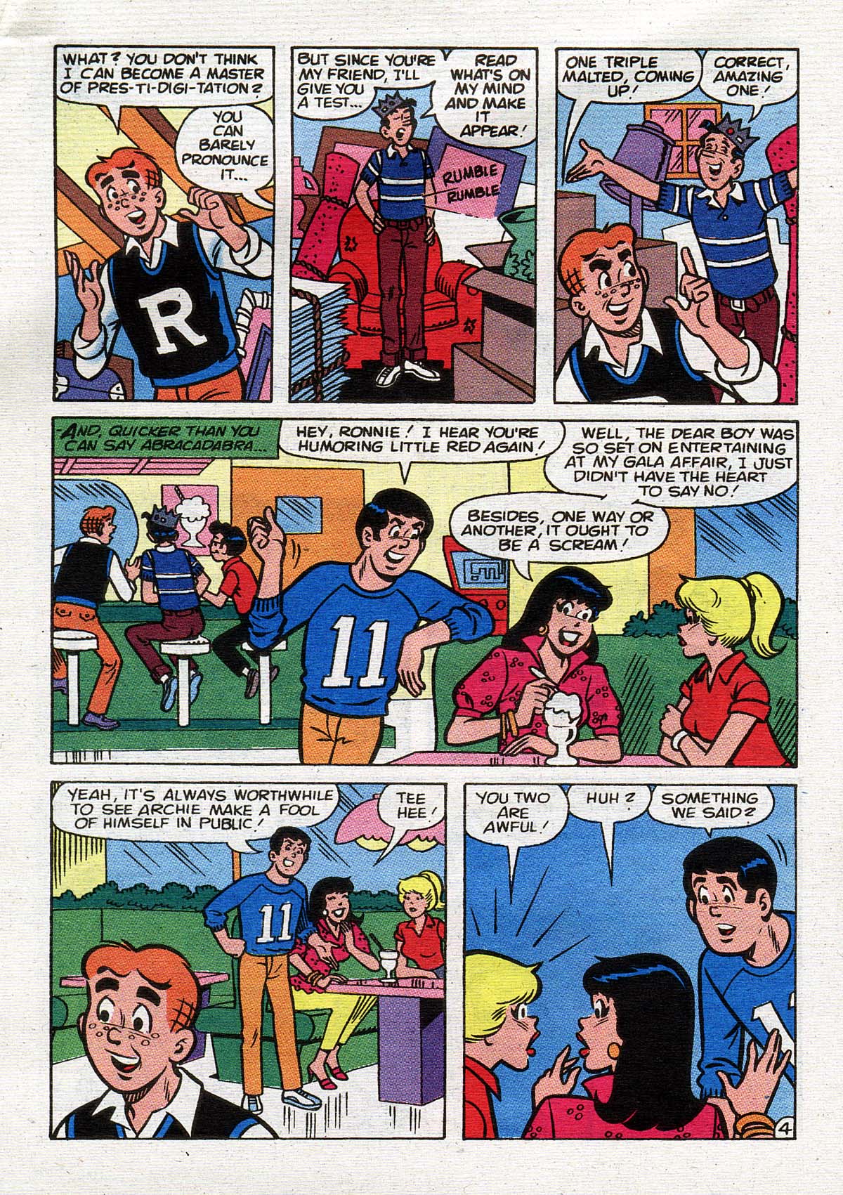 Read online Archie Digest Magazine comic -  Issue #136 - 36