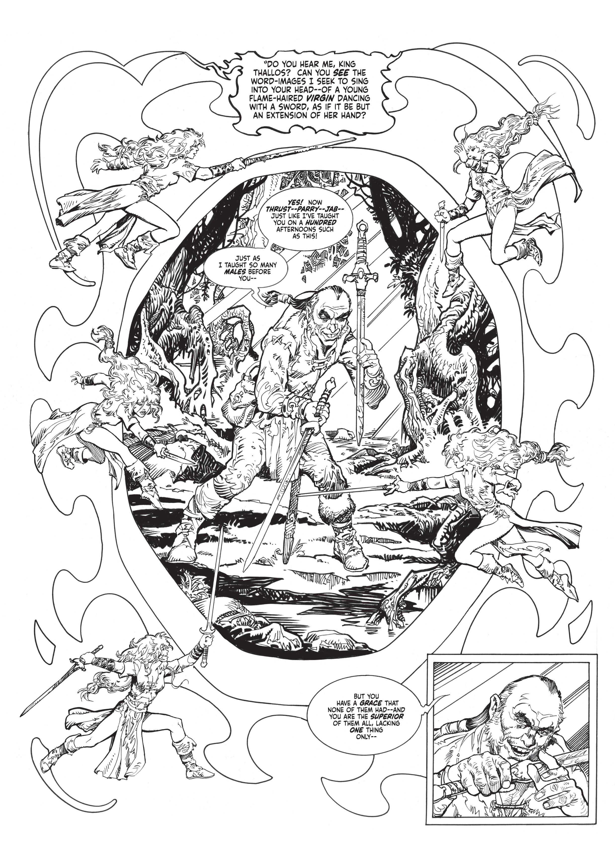 Read online Red Sonja: Ballad of the Red Goddess comic -  Issue # TPB - 21