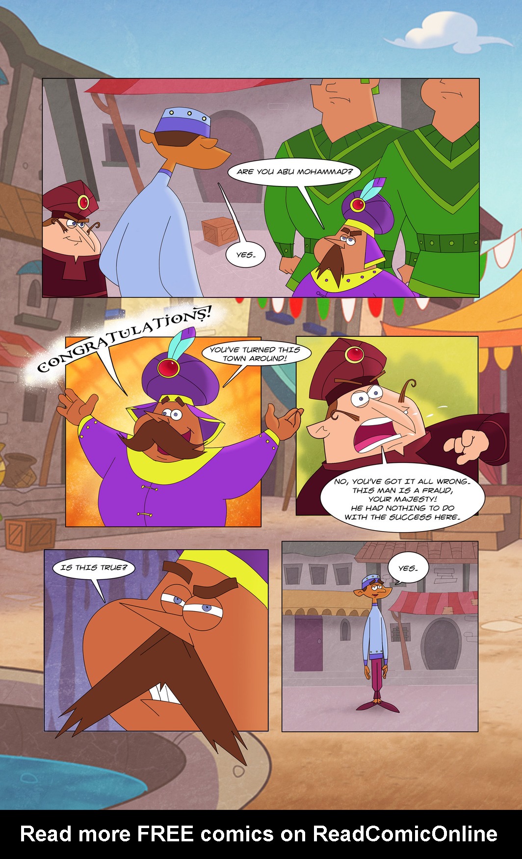Read online 1001 Nights comic -  Issue #8 - 18