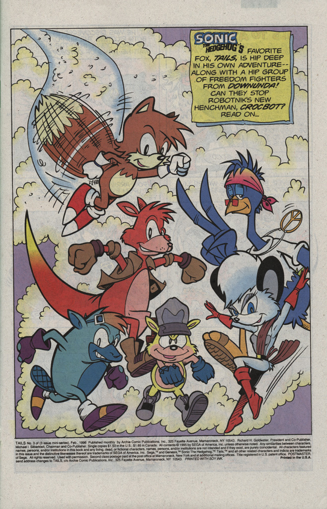 Read online Tails comic -  Issue #3 - 3