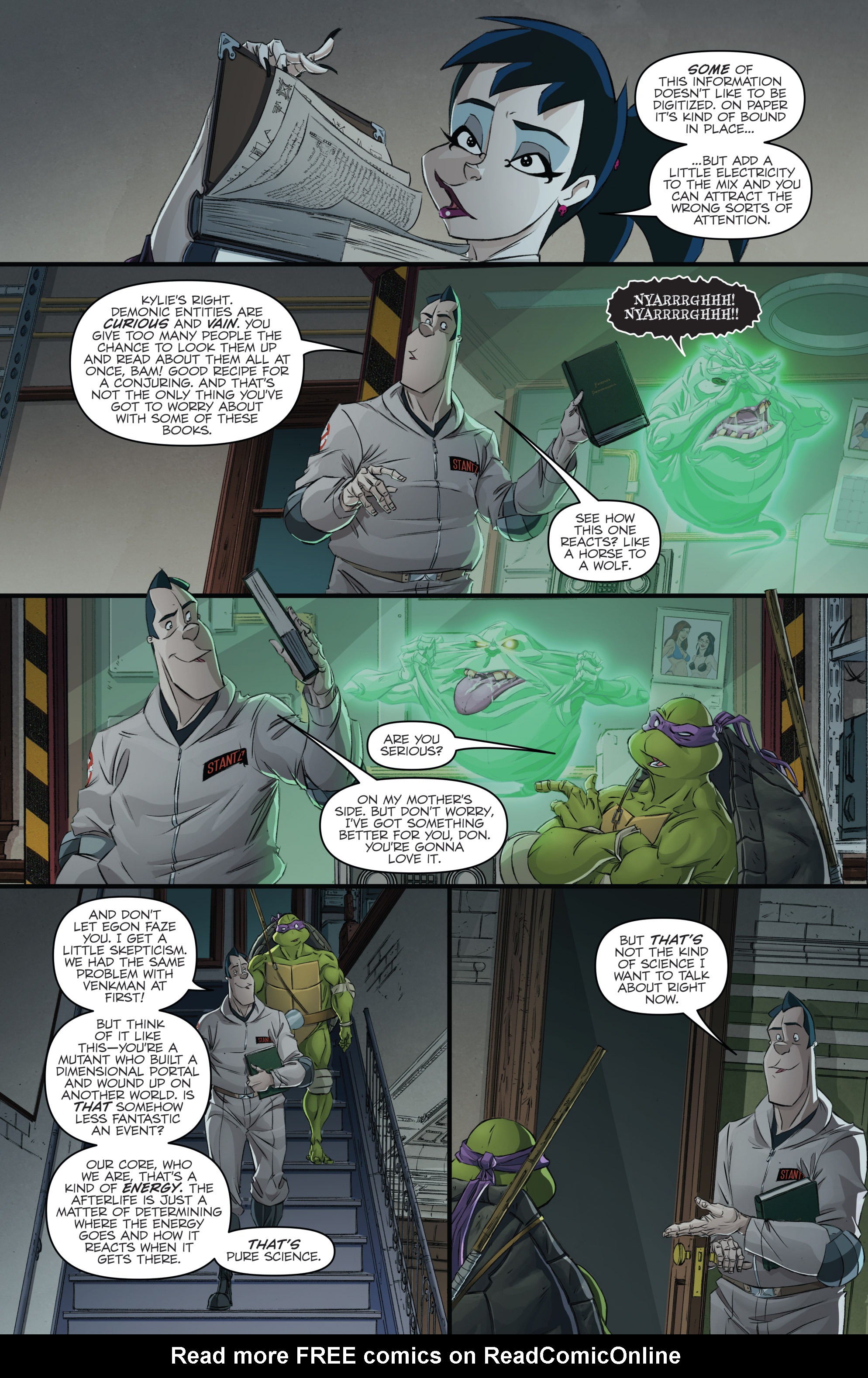 Read online Teenage Mutant Ninja Turtles/Ghostbusters comic -  Issue #2 - 20