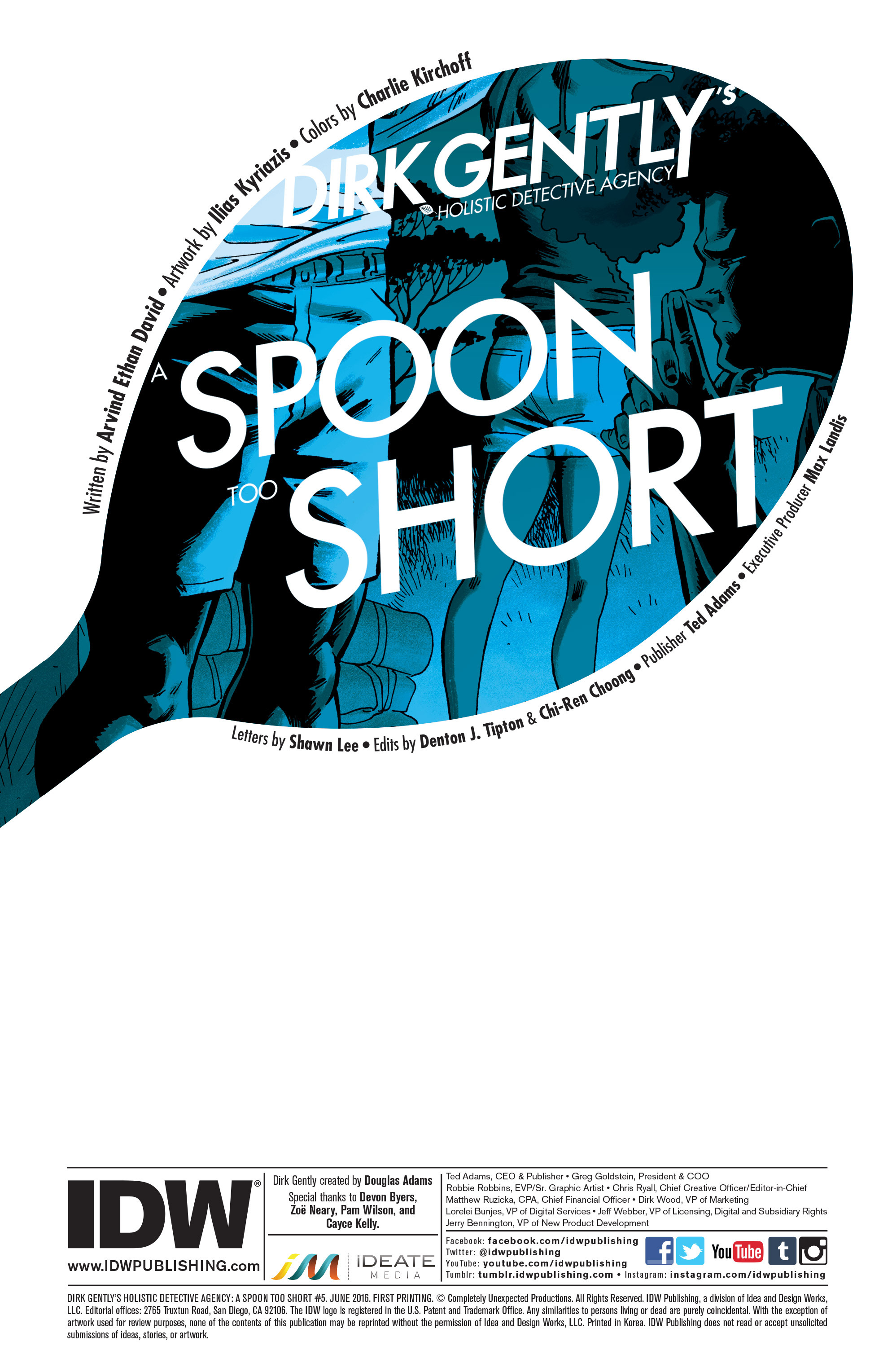 Read online Dirk Gently's Holistic Detective Agency: A Spoon Too Short comic -  Issue #5 - 2